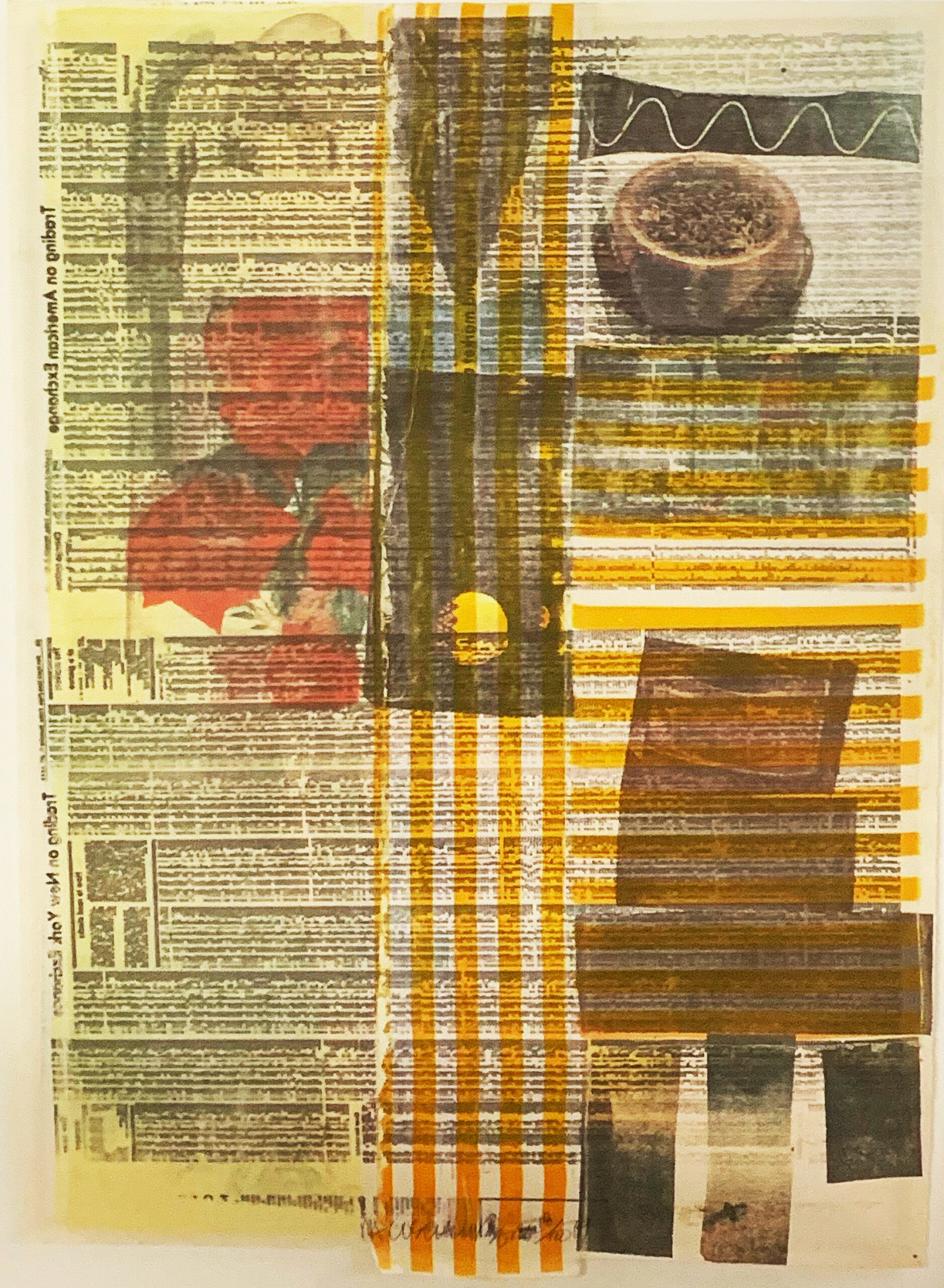 One More & We Will Be More Than Halfway There by Robert Rauschenberg