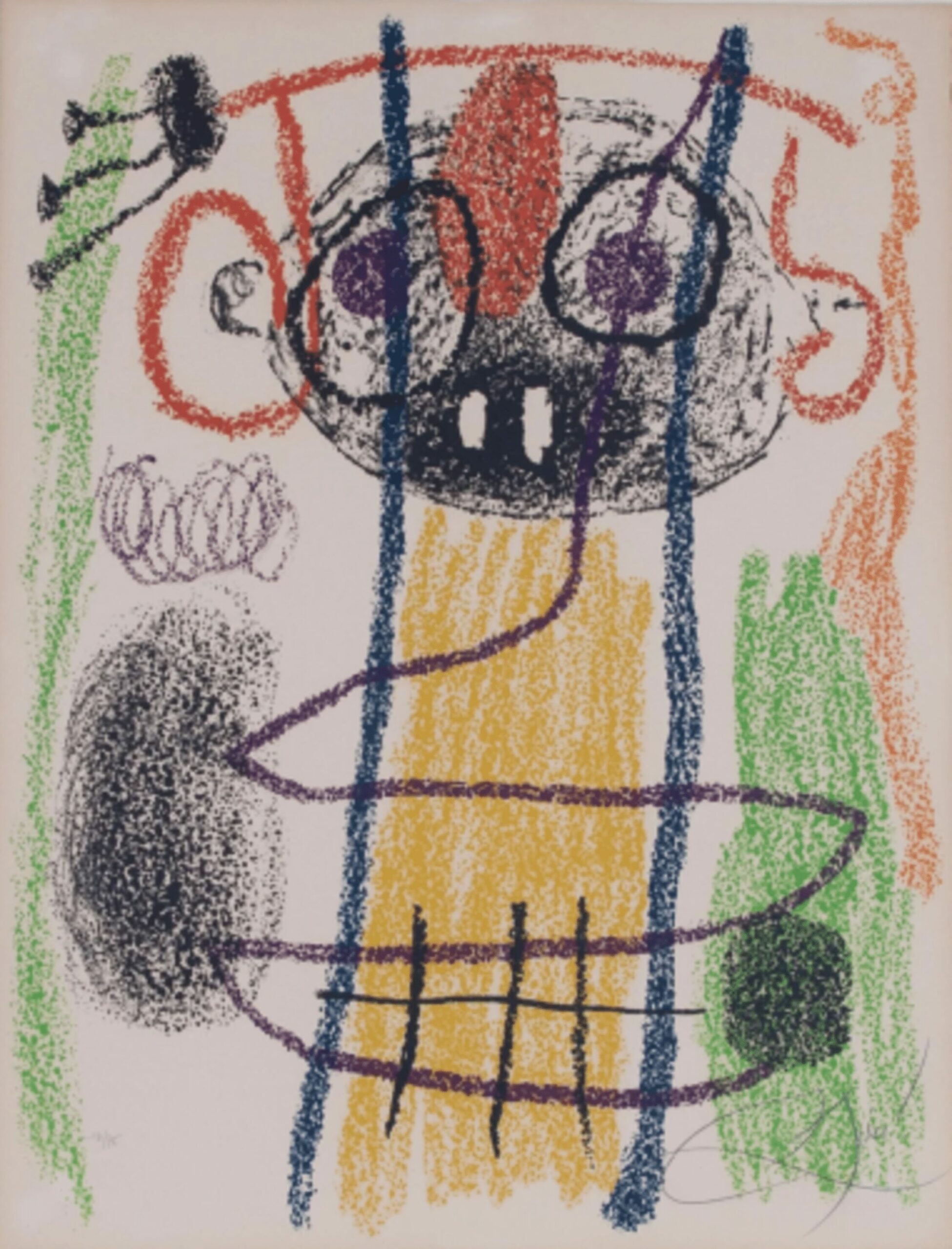 Untitled (from Album 21) by Joan Miró