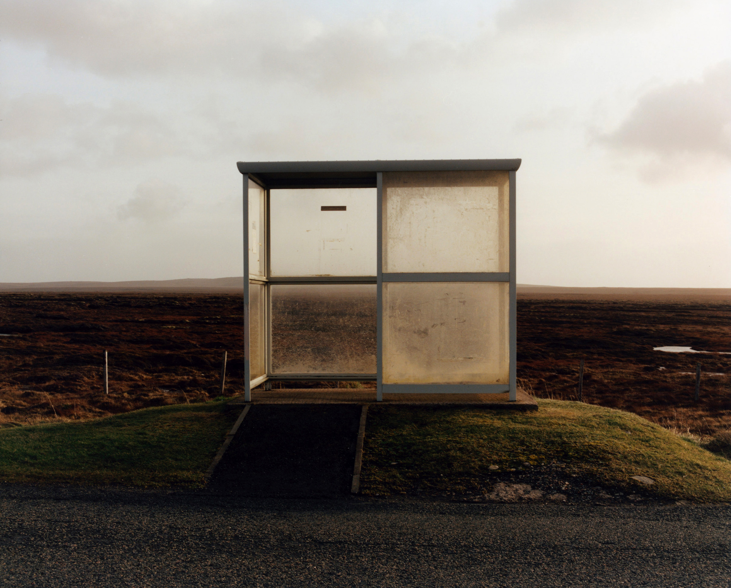 Large, Bus Shelter, Isle of Lewis, Scotland by Finn Gibson