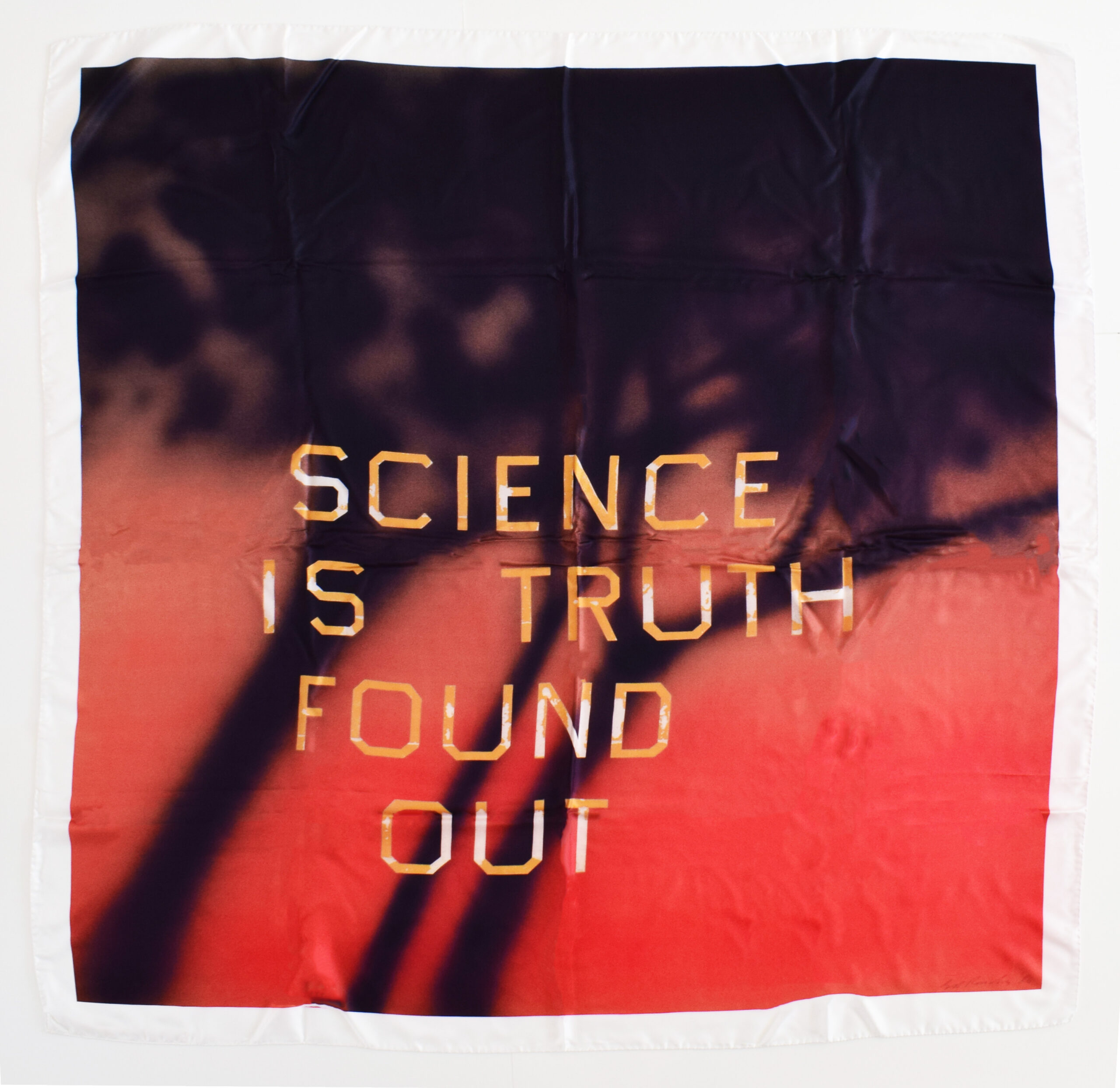 Science is Truth Found Out by Ed Ruscha