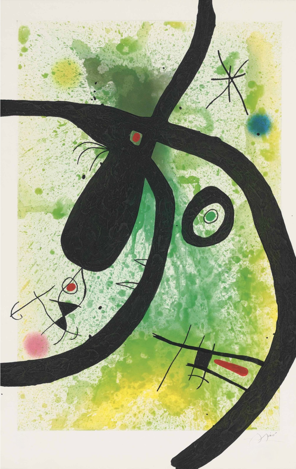 El Cazador de Pulpos by Joan Miró