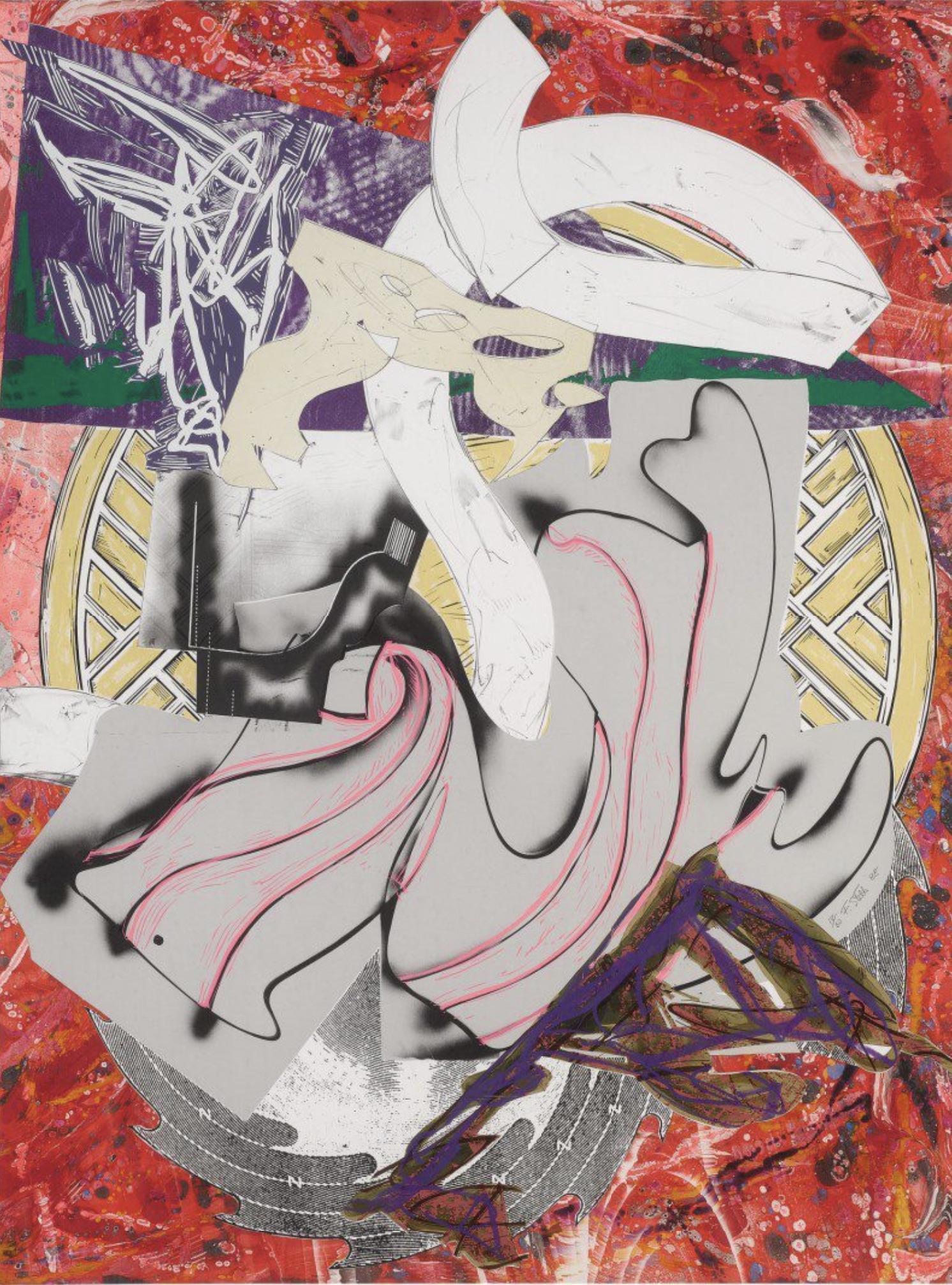 Ahab (from Moby Dick) by Frank Stella