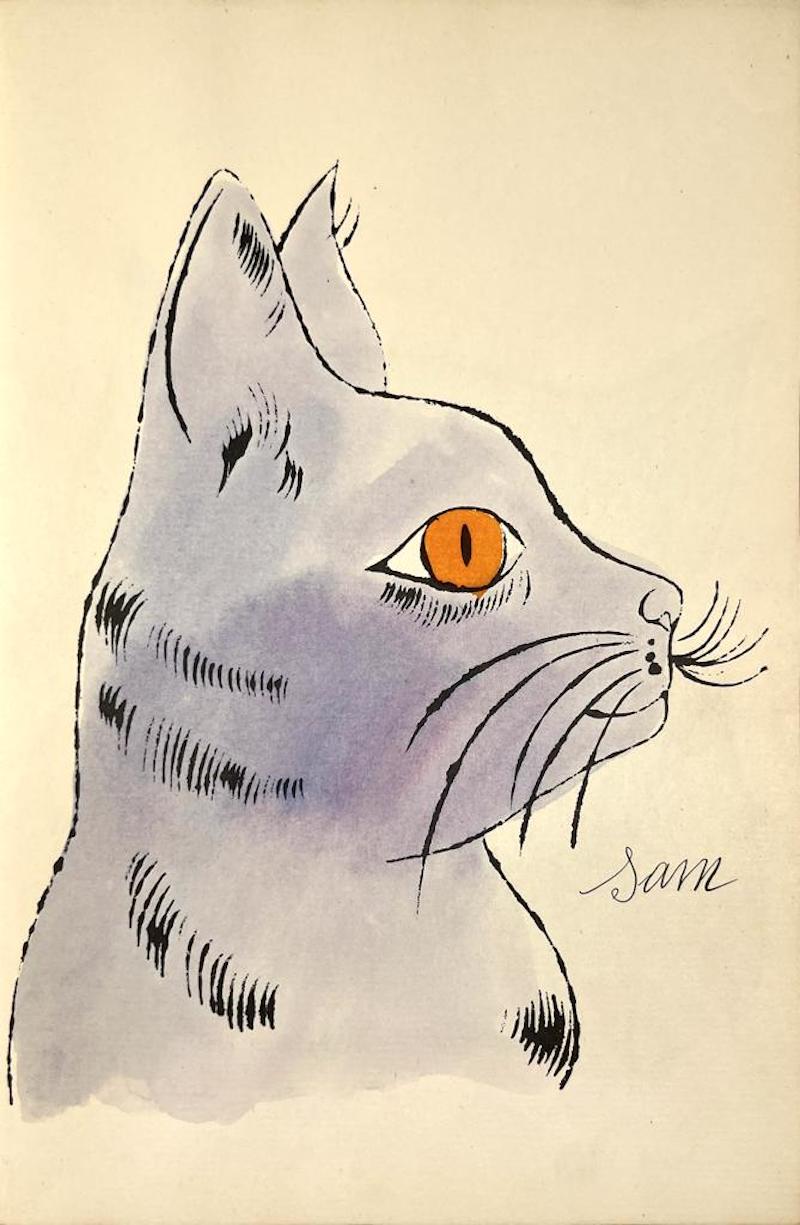 25 Cats Name[d] Sam and One Blue Pussy, IV.57B by Andy Warhol