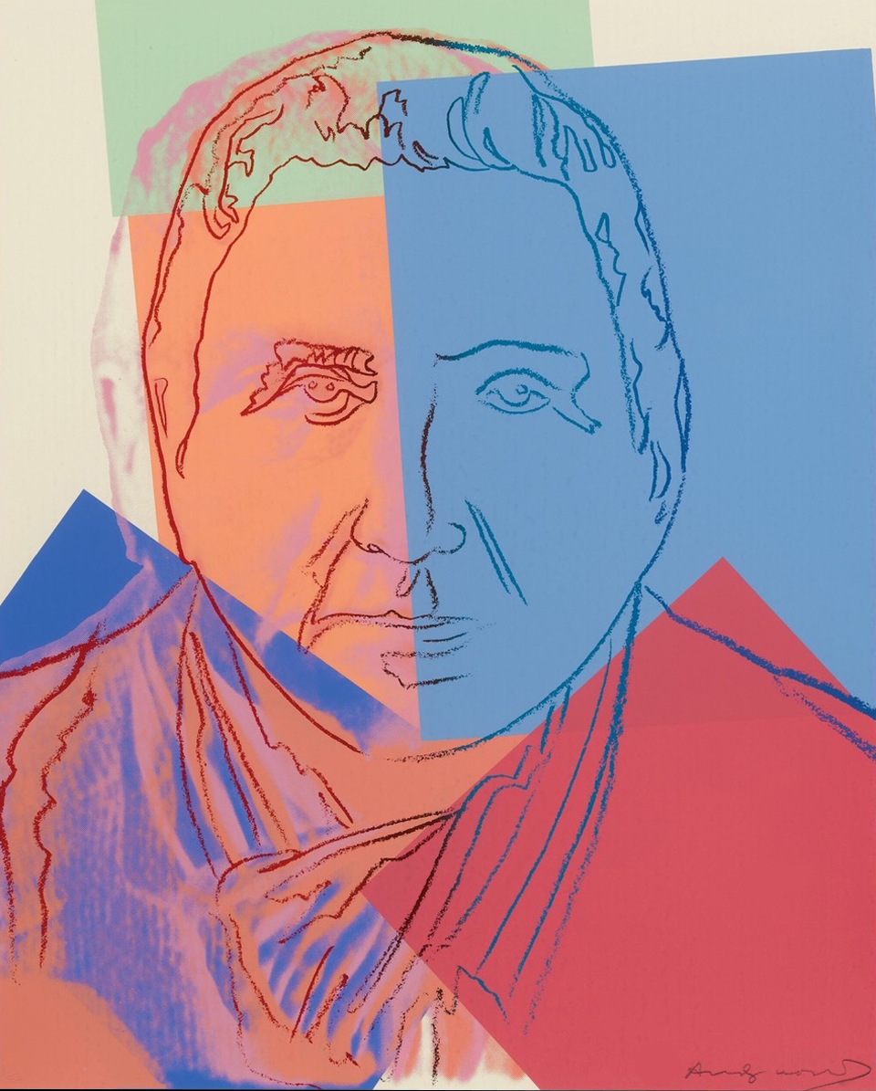 Gertrude Stein (FS II.227) by Andy Warhol