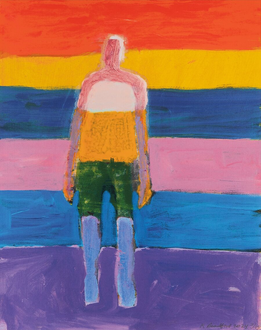 Person with Colors by Katherine Bradford