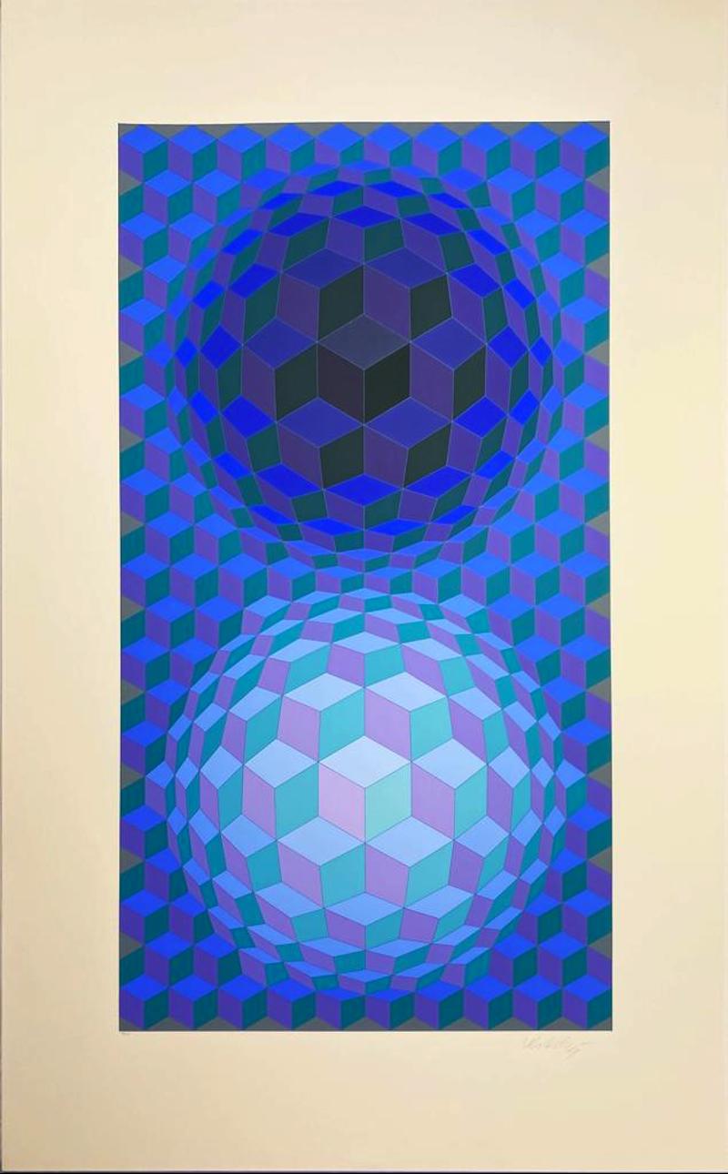 Album Meta: Seven Plates 5 by Victor Vasarely