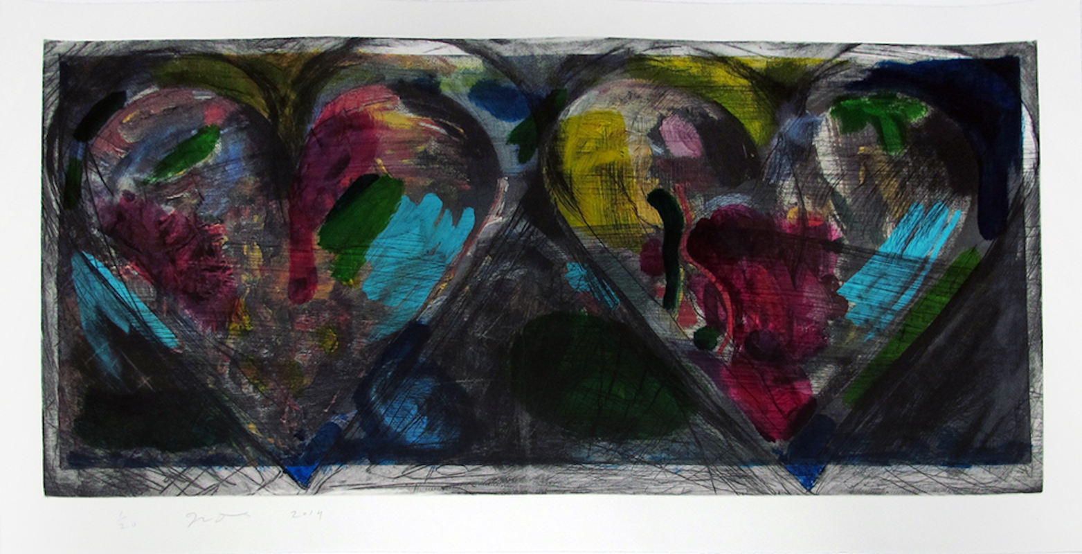 Blue Points by Jim Dine