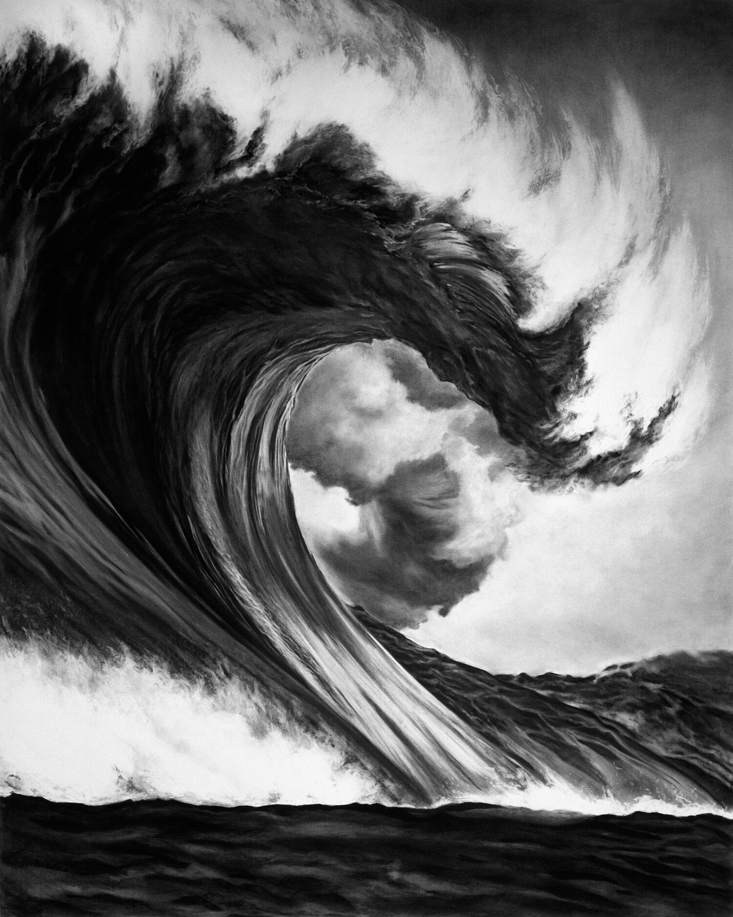 Serpent’s Tongue by Robert Longo