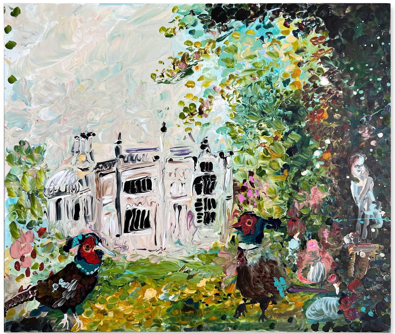 Killruddery with Birds by Genieve Figgis