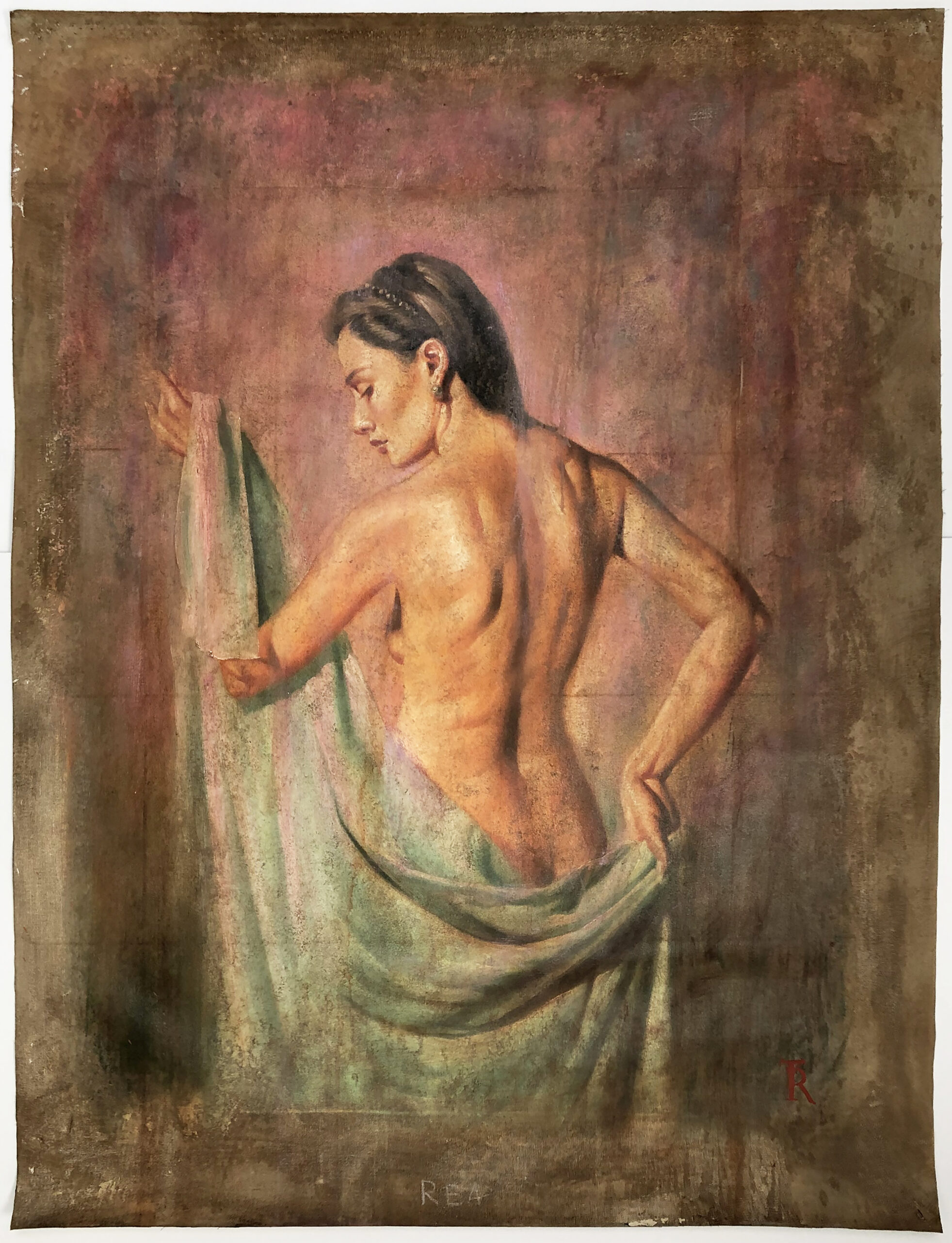 Rea (Large Painting) by Tomasz Rut