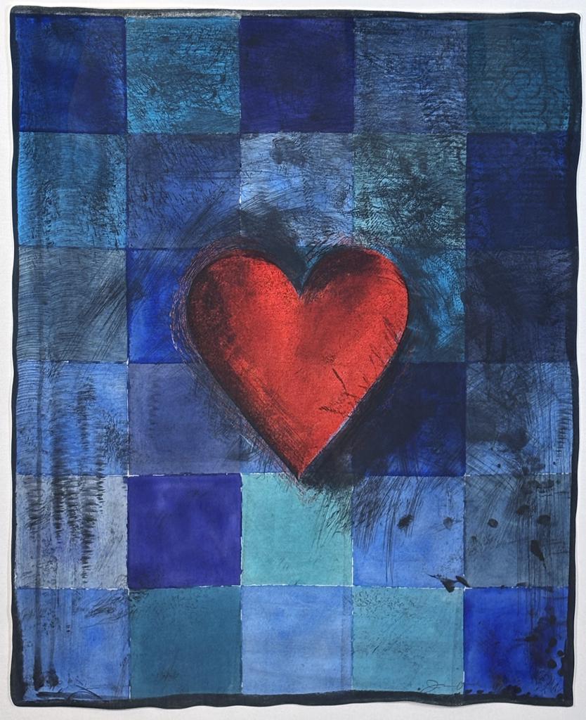 Hart in Blue by Jim Dine