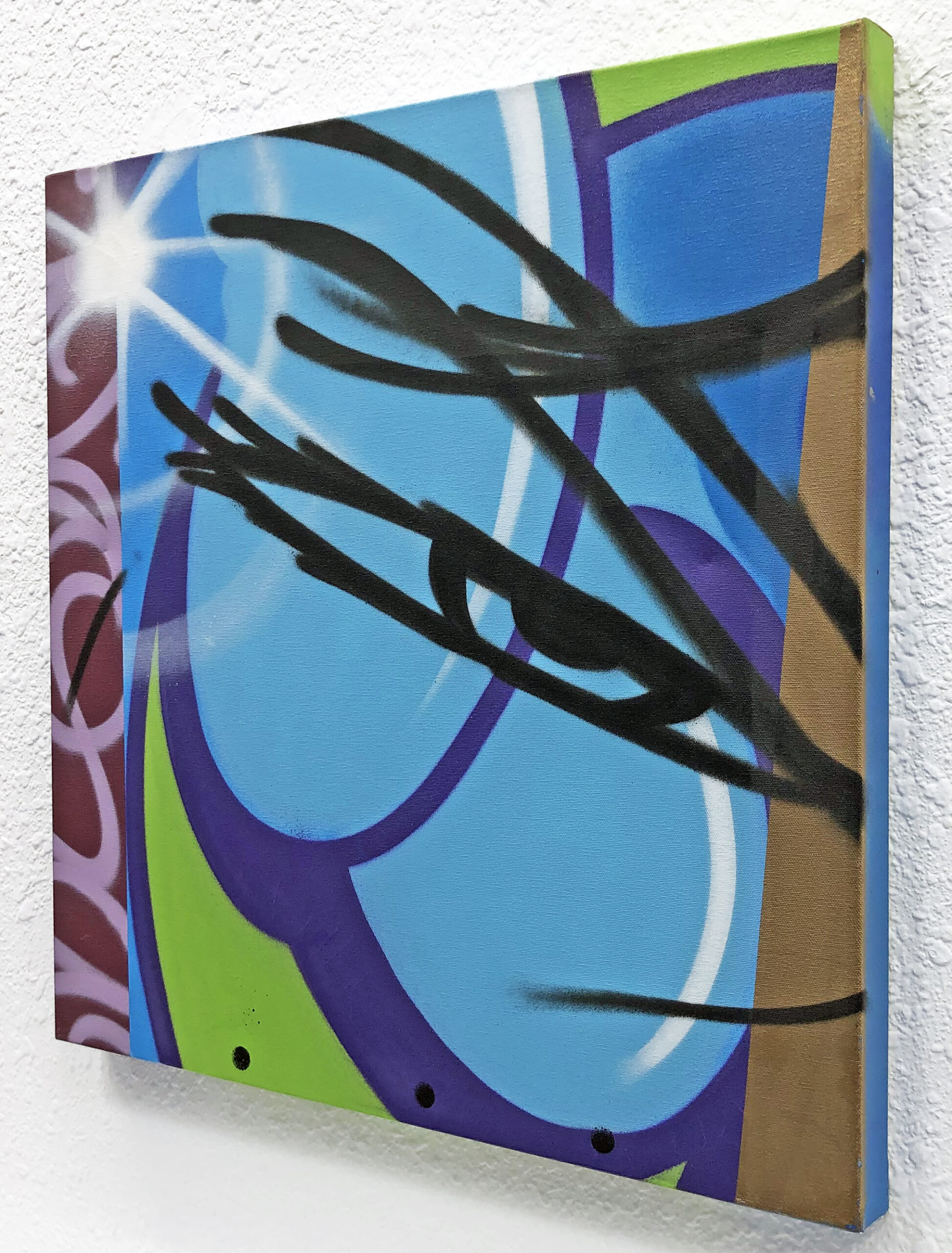 II (Graffiti Painting) by John "CRASH" Matos