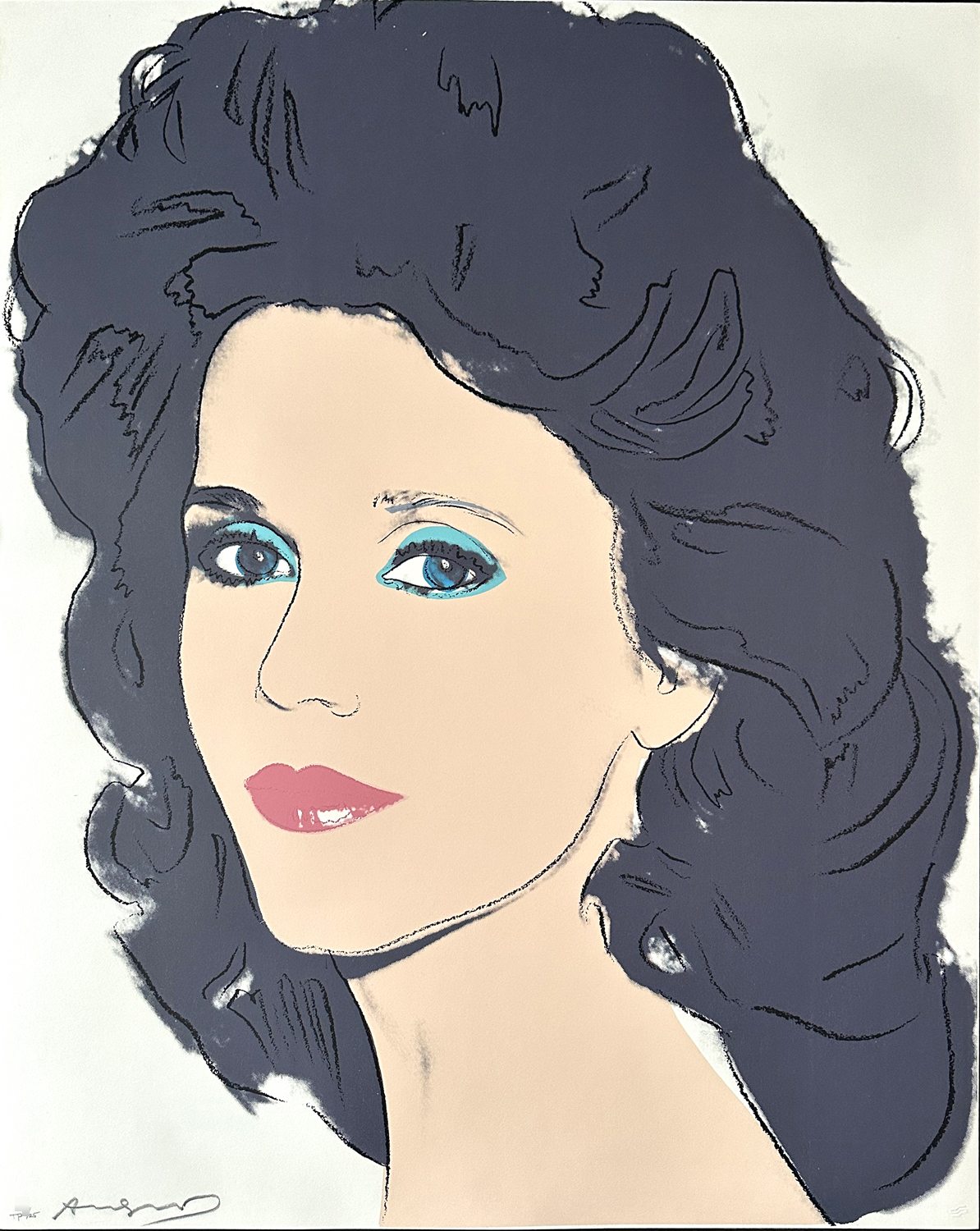 Jane Fonda (FS IIB.268) (Trial Proof) by Andy Warhol