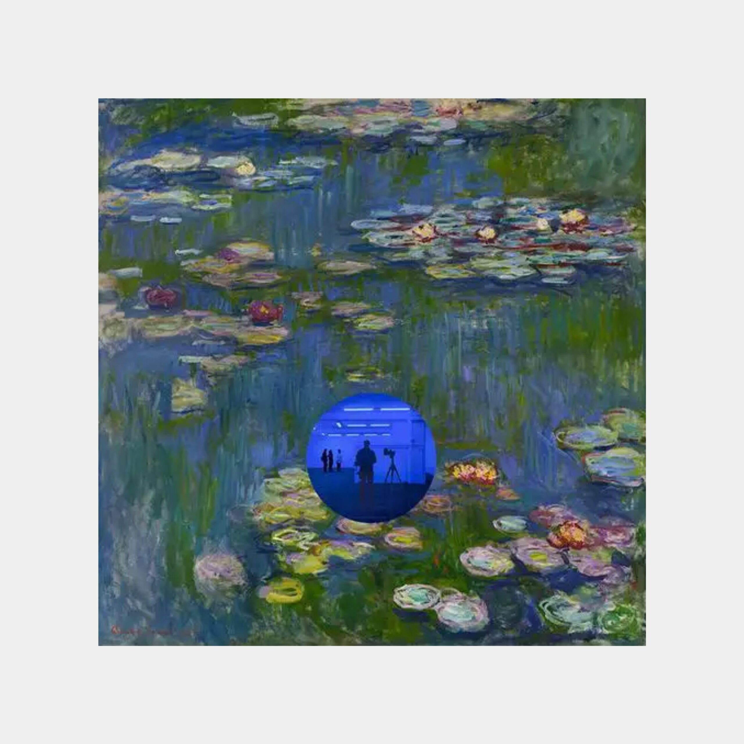 The Gazing Ball (Monet Water Lillies) by Jeff Koons