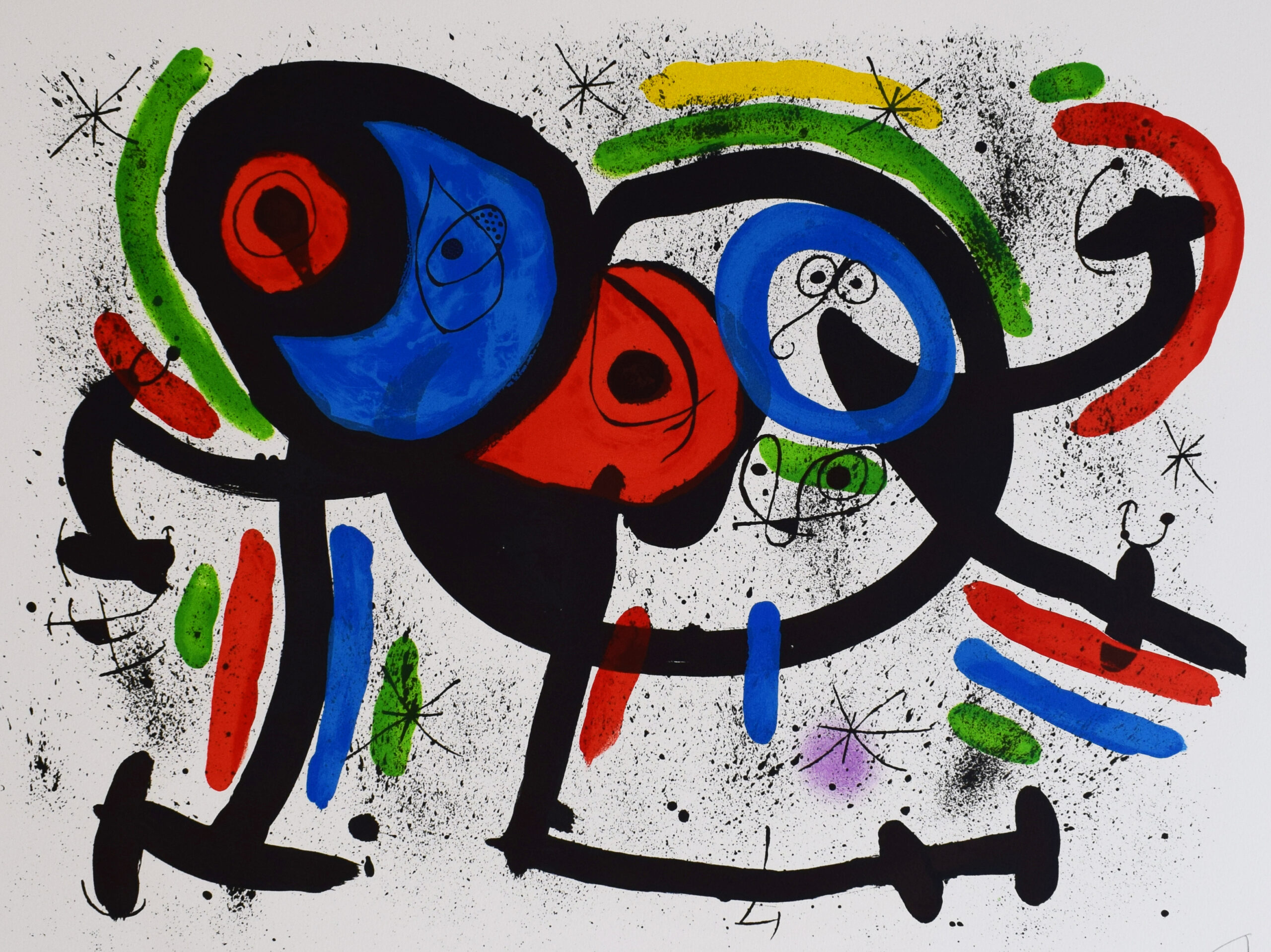 White Magic II, from: Allegro Vivace | La magie blanche II: Allegro Vivace by Joan Miró