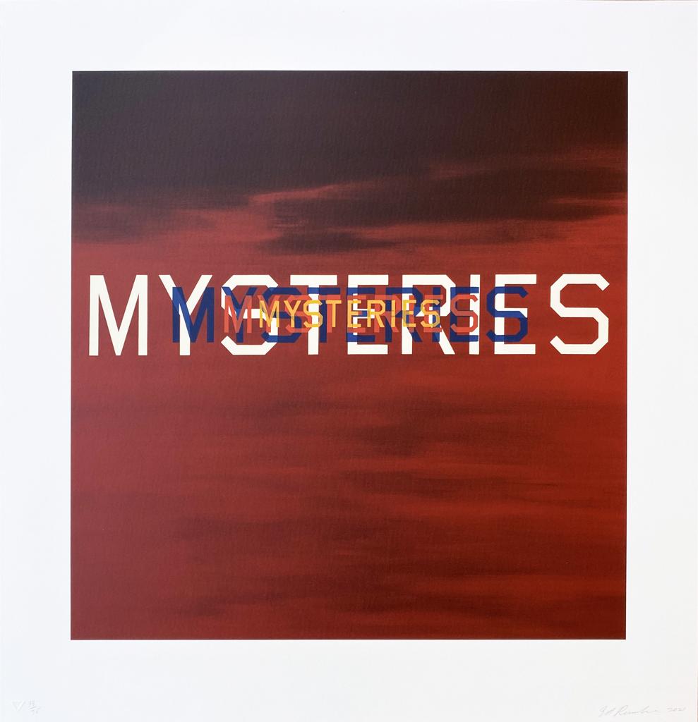 Mysteries by Ed Ruscha