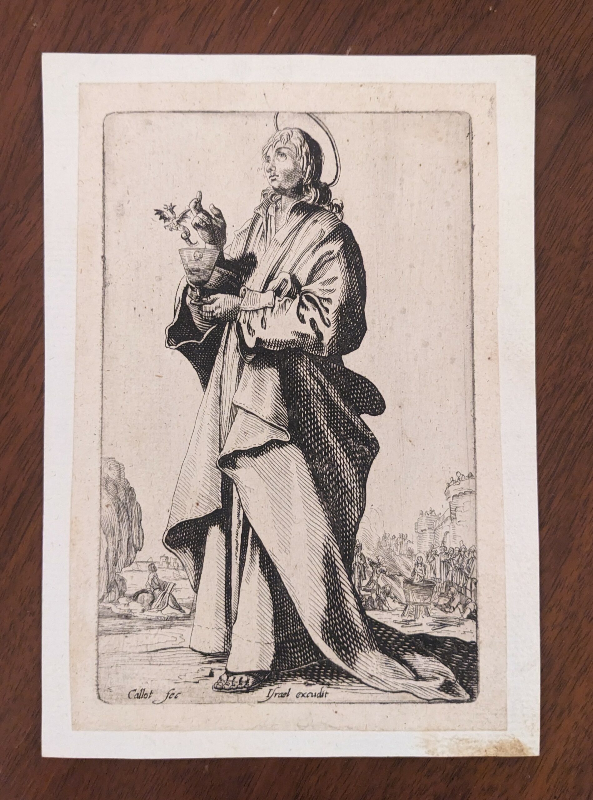 St. John the Evangelist by Jacques Callot