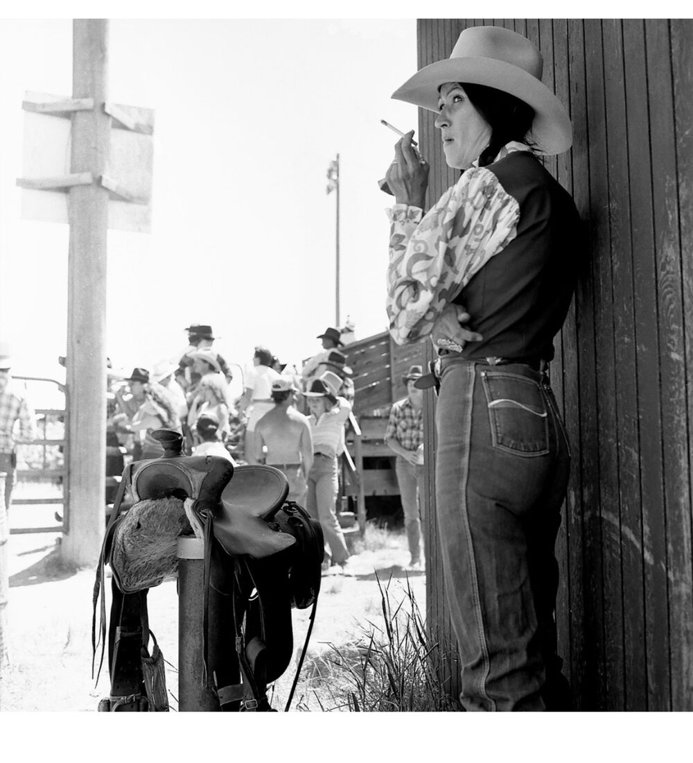 Cowgirl Smoking by Drew Carolan