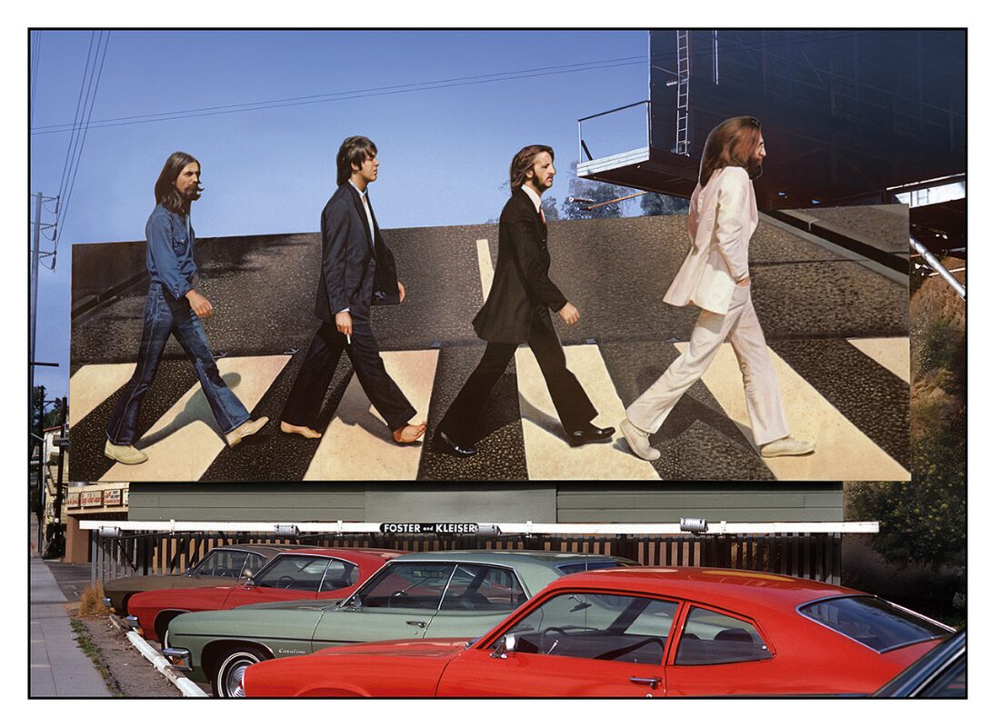 Beatles, Abbey Road Billboard by Robert Landau