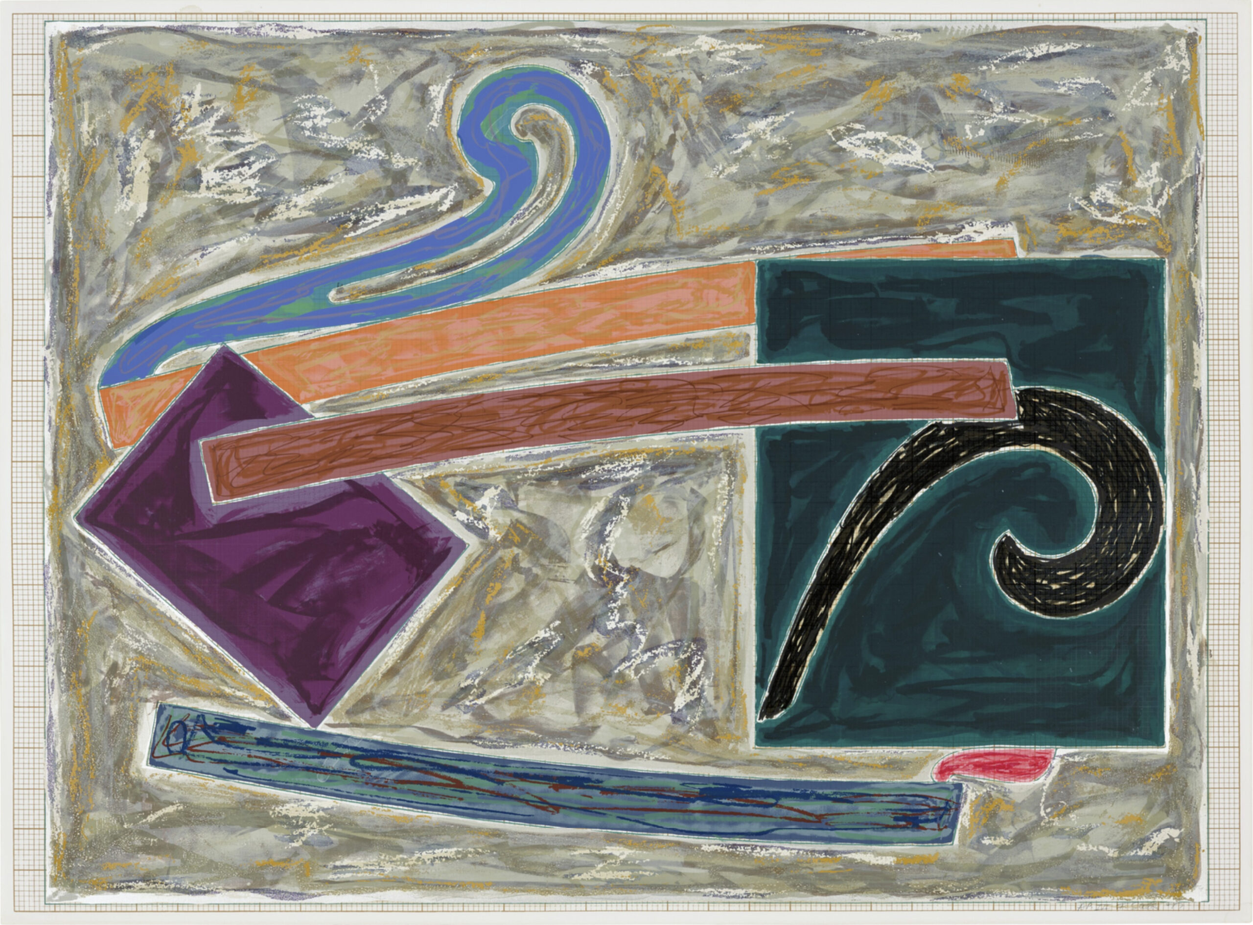 Inaccessible Island Rail by Frank Stella