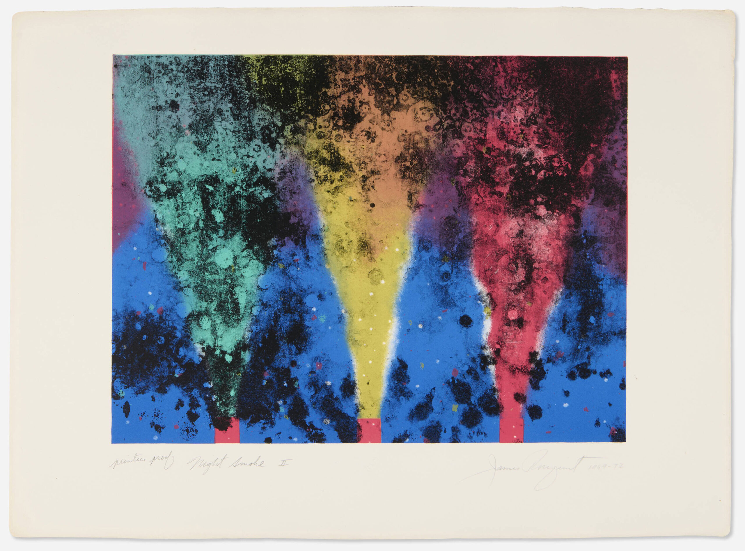 Night Smoke II by James Rosenquist