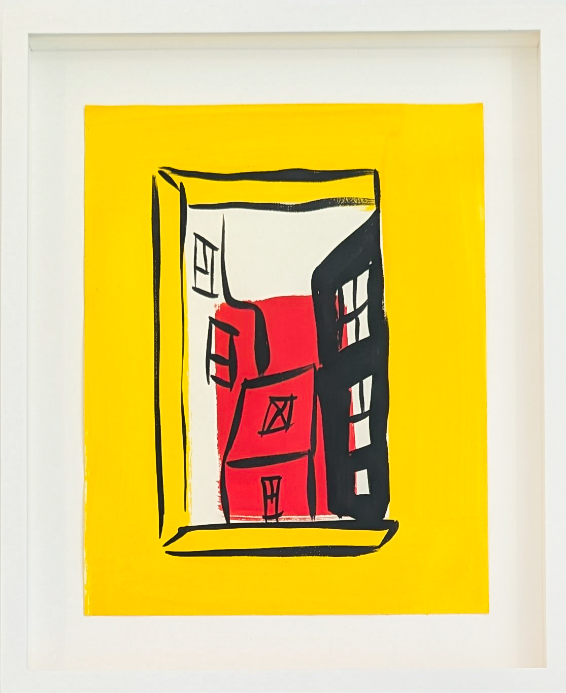 Untitled (Yellow Building) by Tom Slaughter