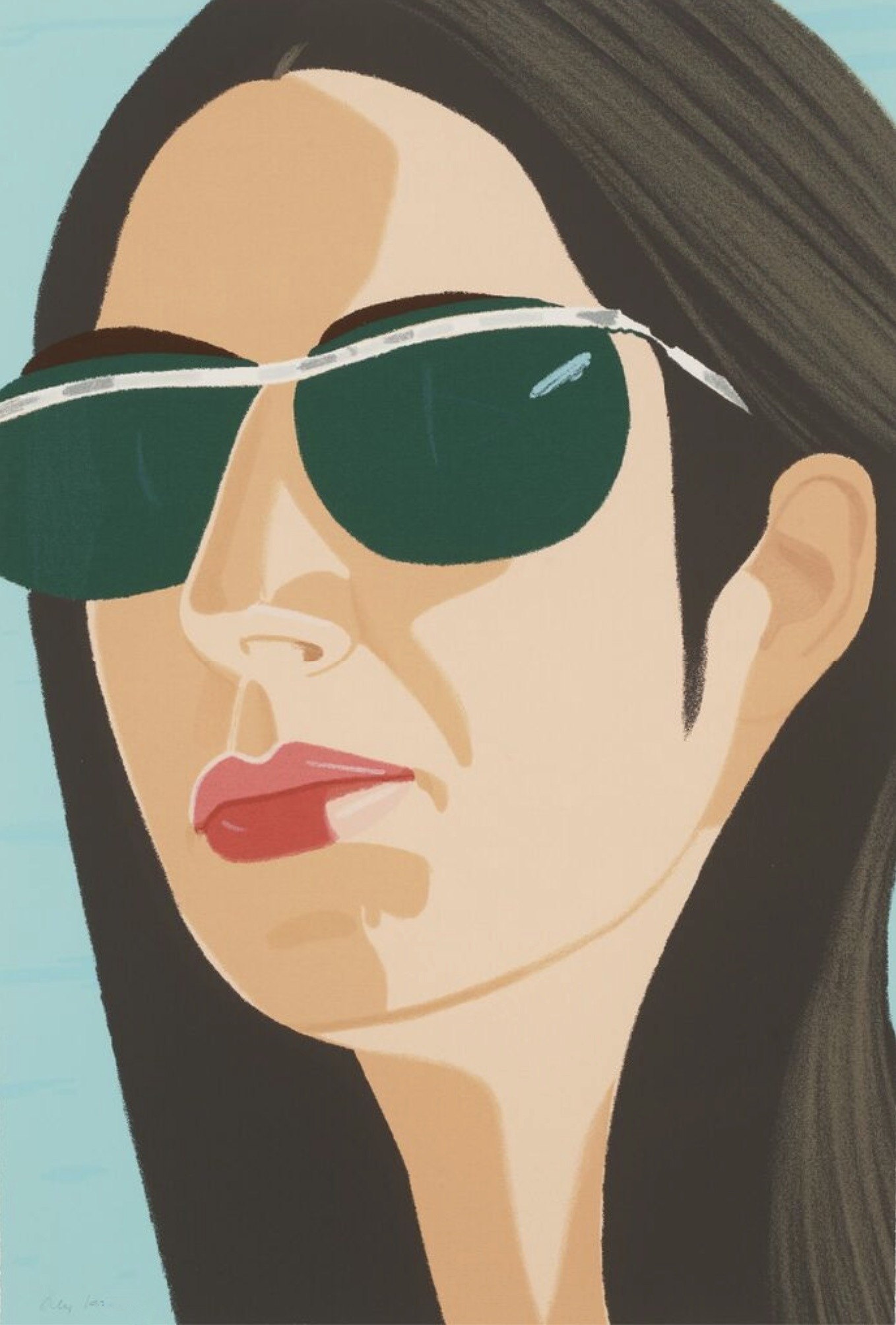 Ada with Sunglasses by Alex Katz