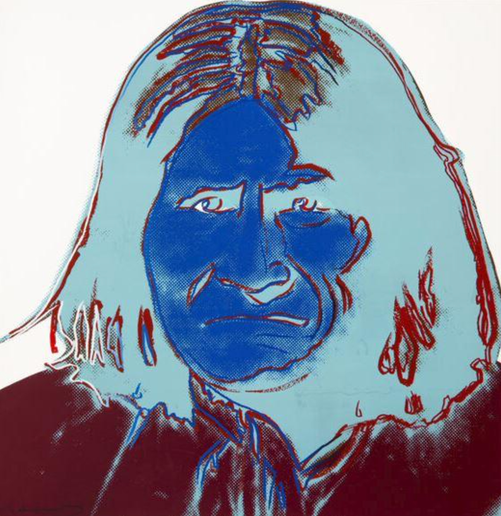 Geronimo by Andy Warhol