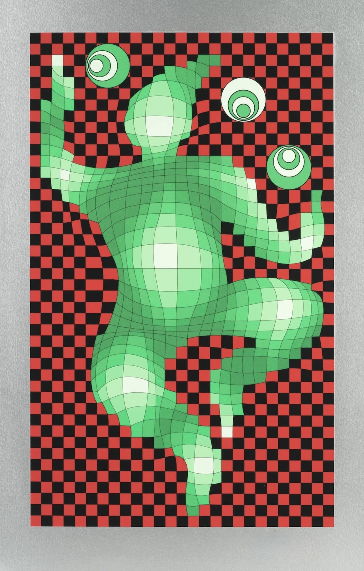 The Juggler by Victor Vasarely