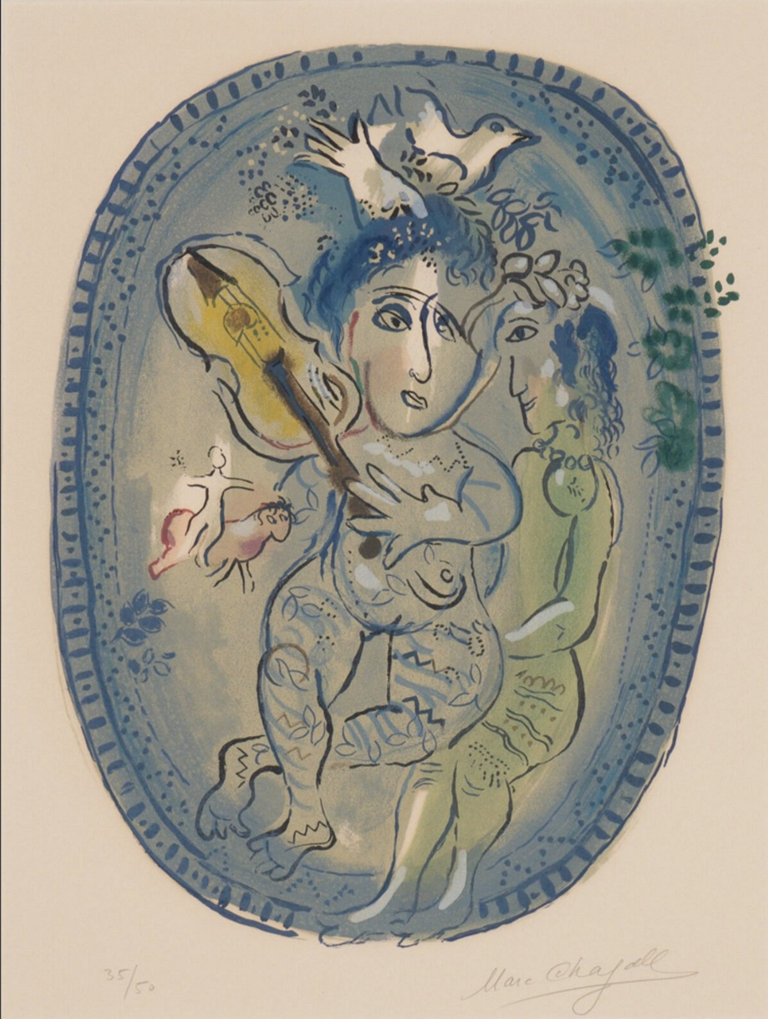 Le Jeu by Marc Chagall