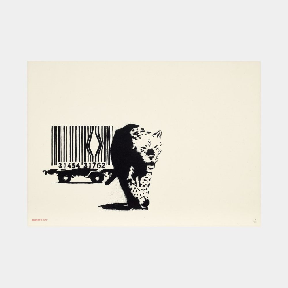 Barcode (Unsigned) by Banksy