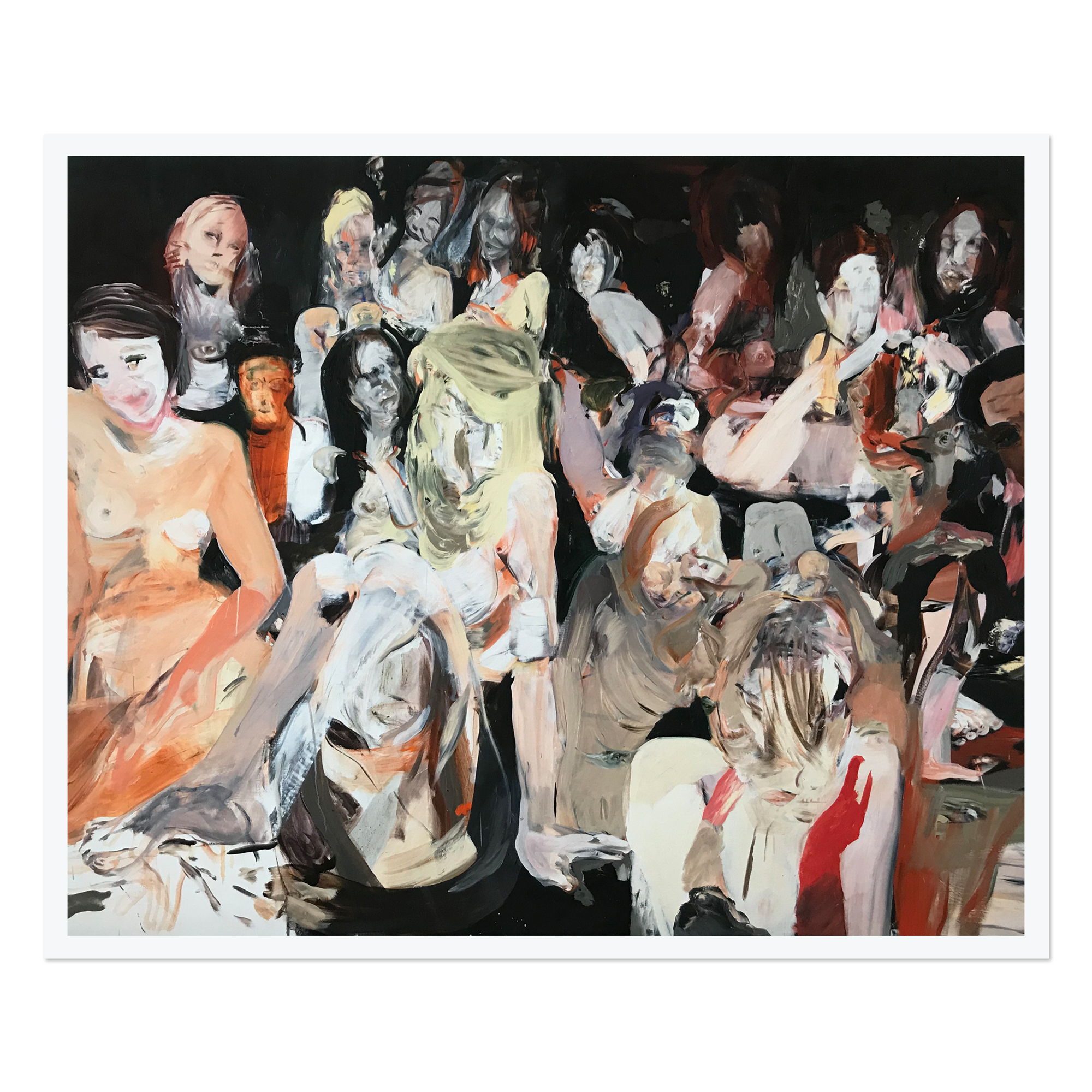 All the Nightmares Came Today by Cecily Brown