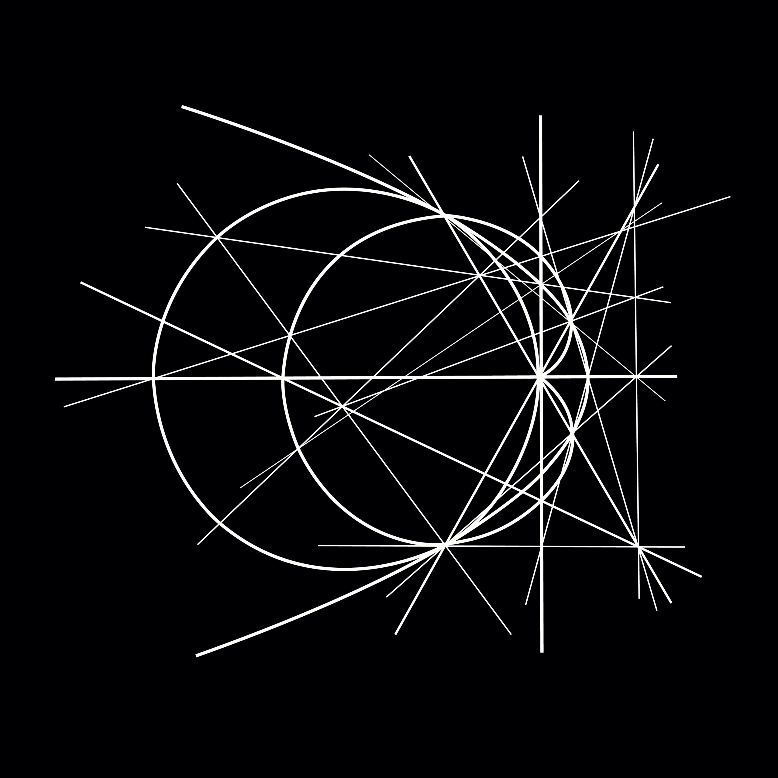 Polar Curve With Circle by Clifford Singer