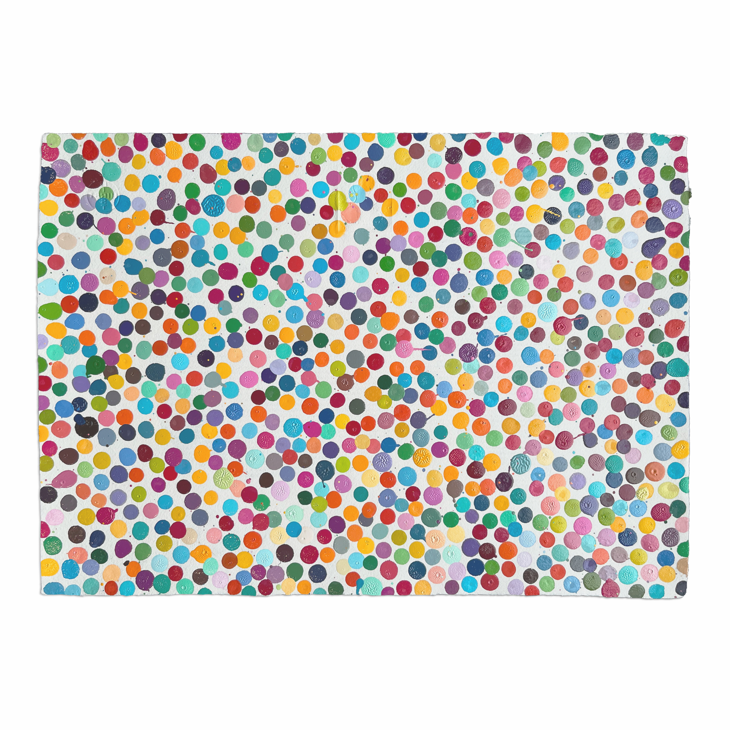 Sitting Across from Somebody (The Currency) by Damien Hirst