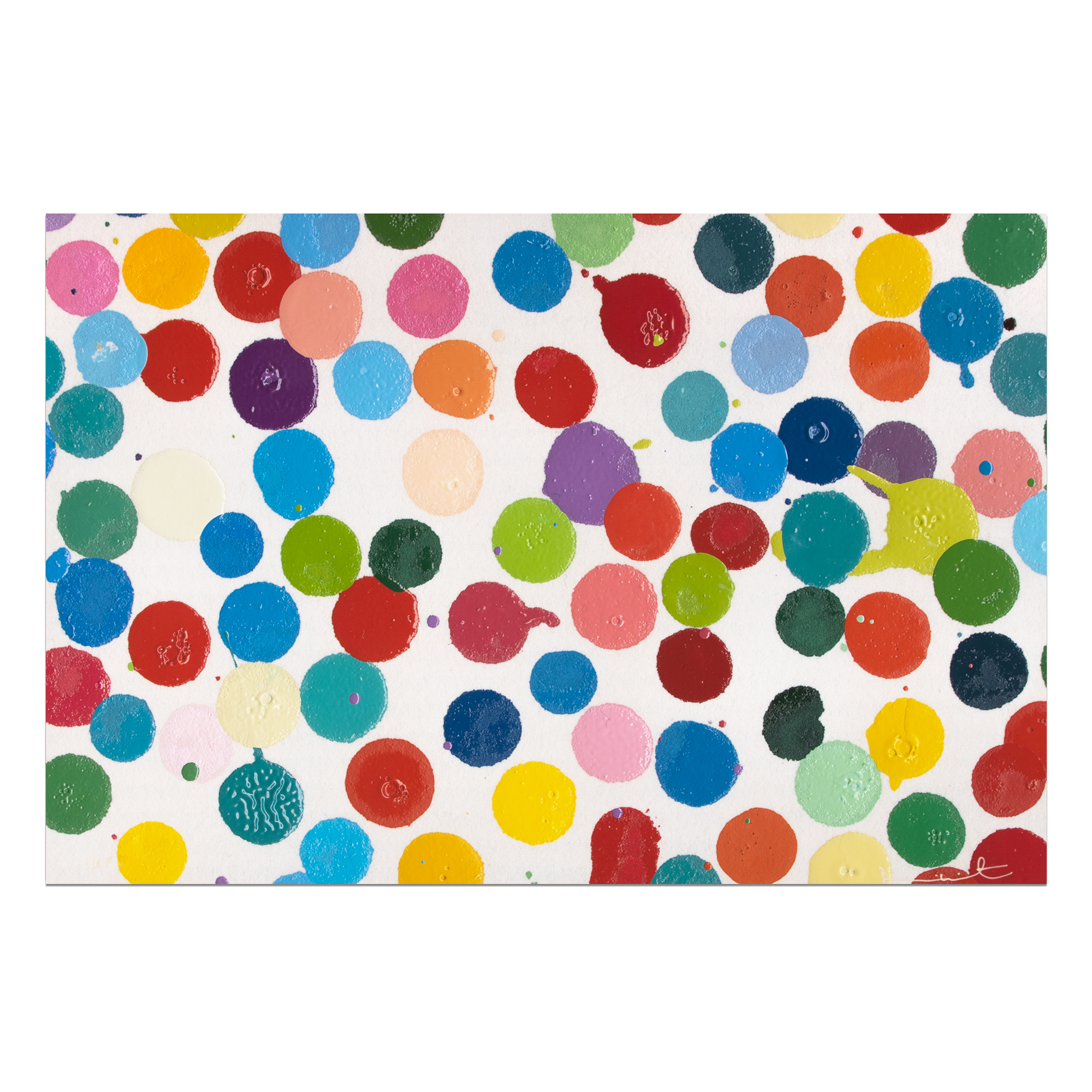 The Currency Unique Print (H11) by Damien Hirst