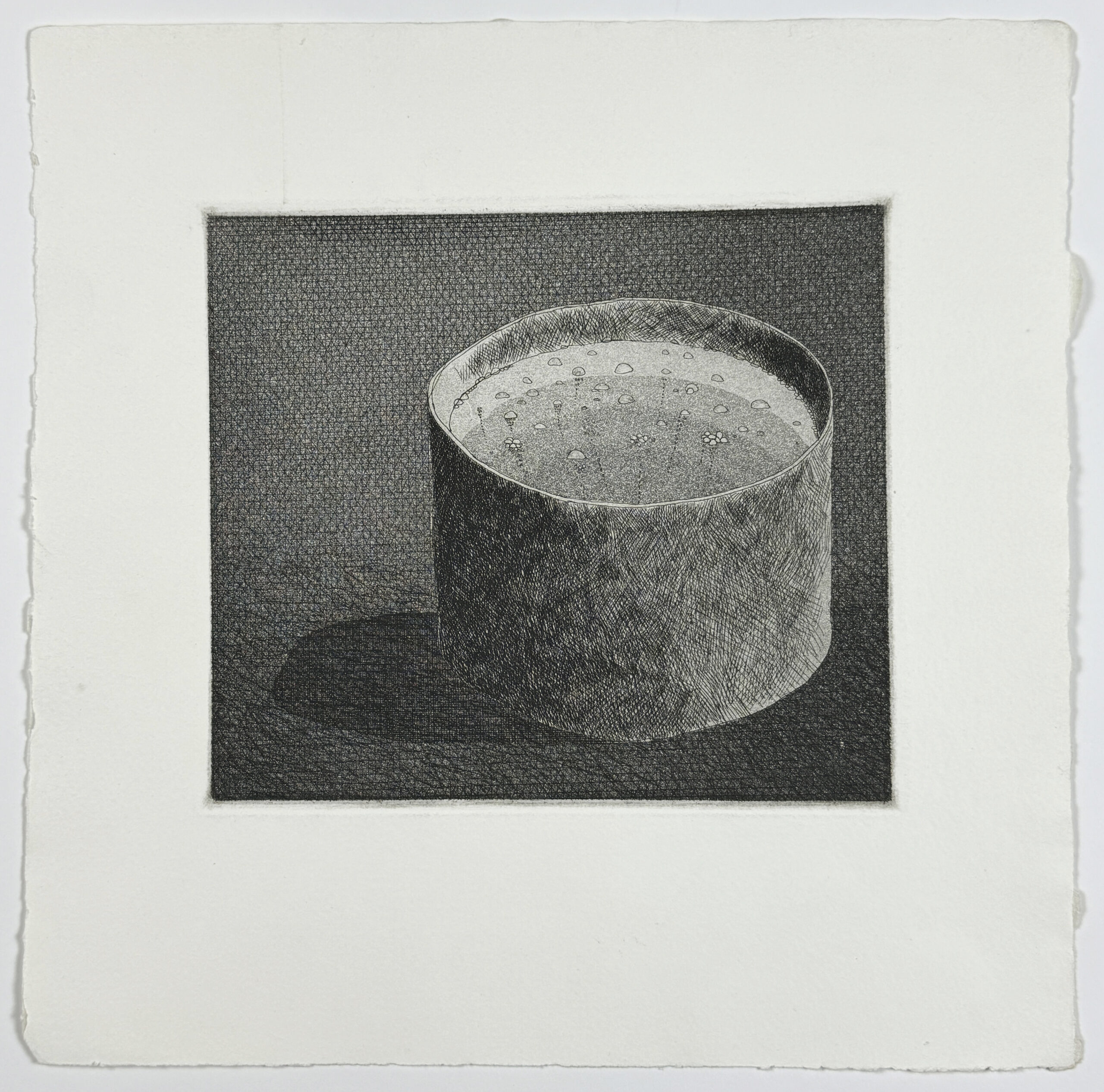 The pot boiling (Six Fairy Tales from the Brothers Grimm) by David Hockney