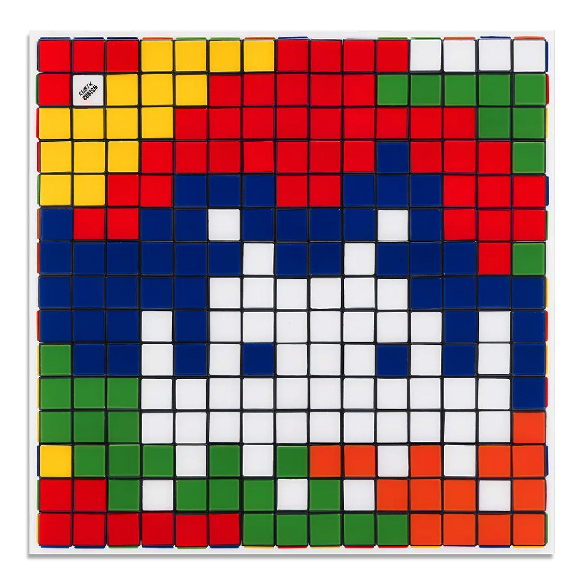 Rubik Camouflage by Invader