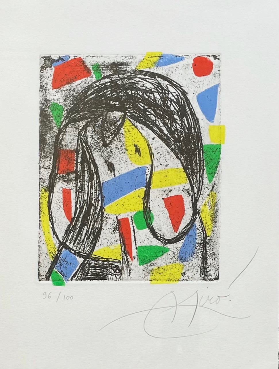 La Revolte de Caracteres by Joan Miró