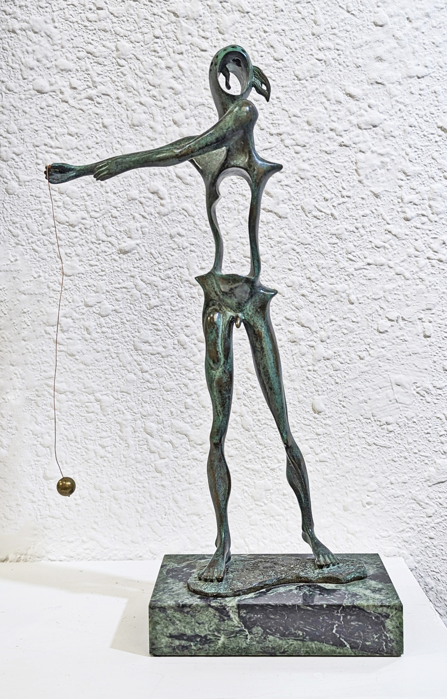 Homage to Newton (bronze sculpture) by Salvador Dalí