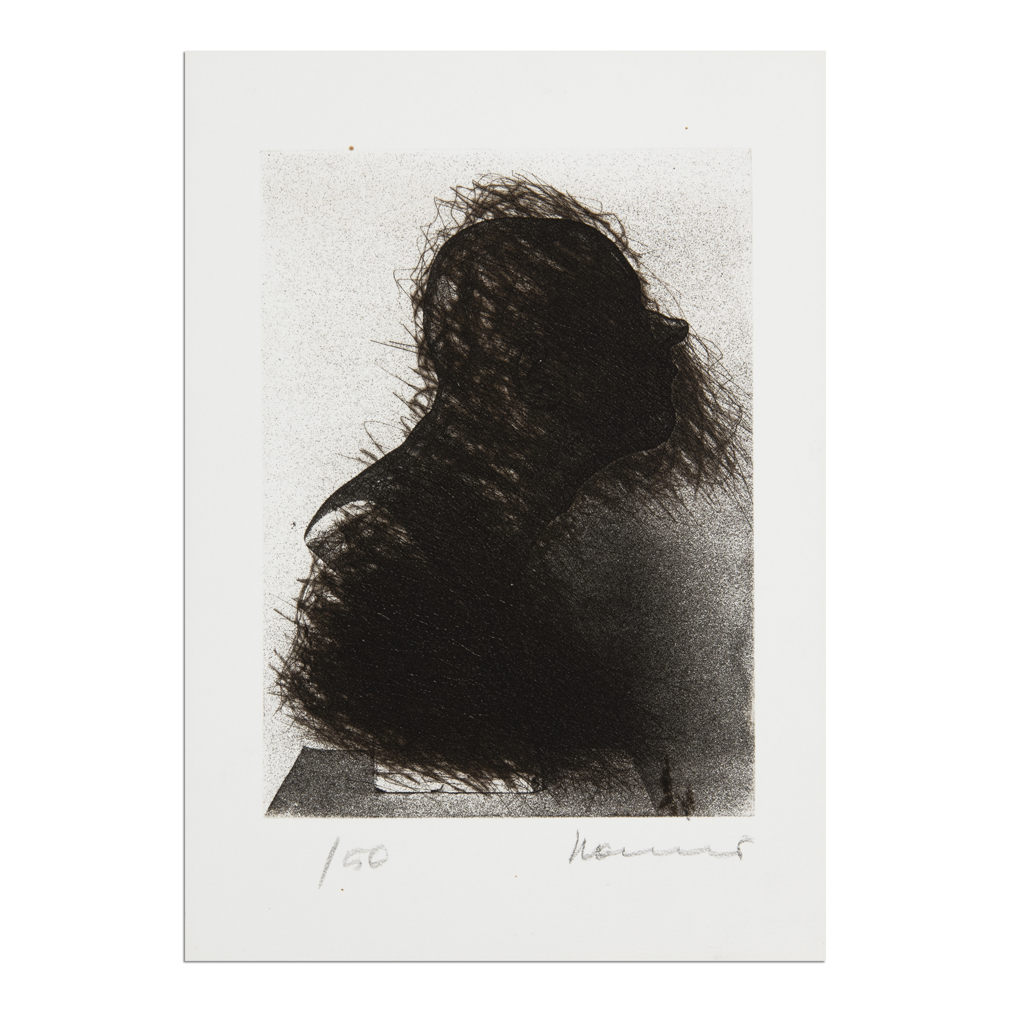 Büste by Arnulf Rainer