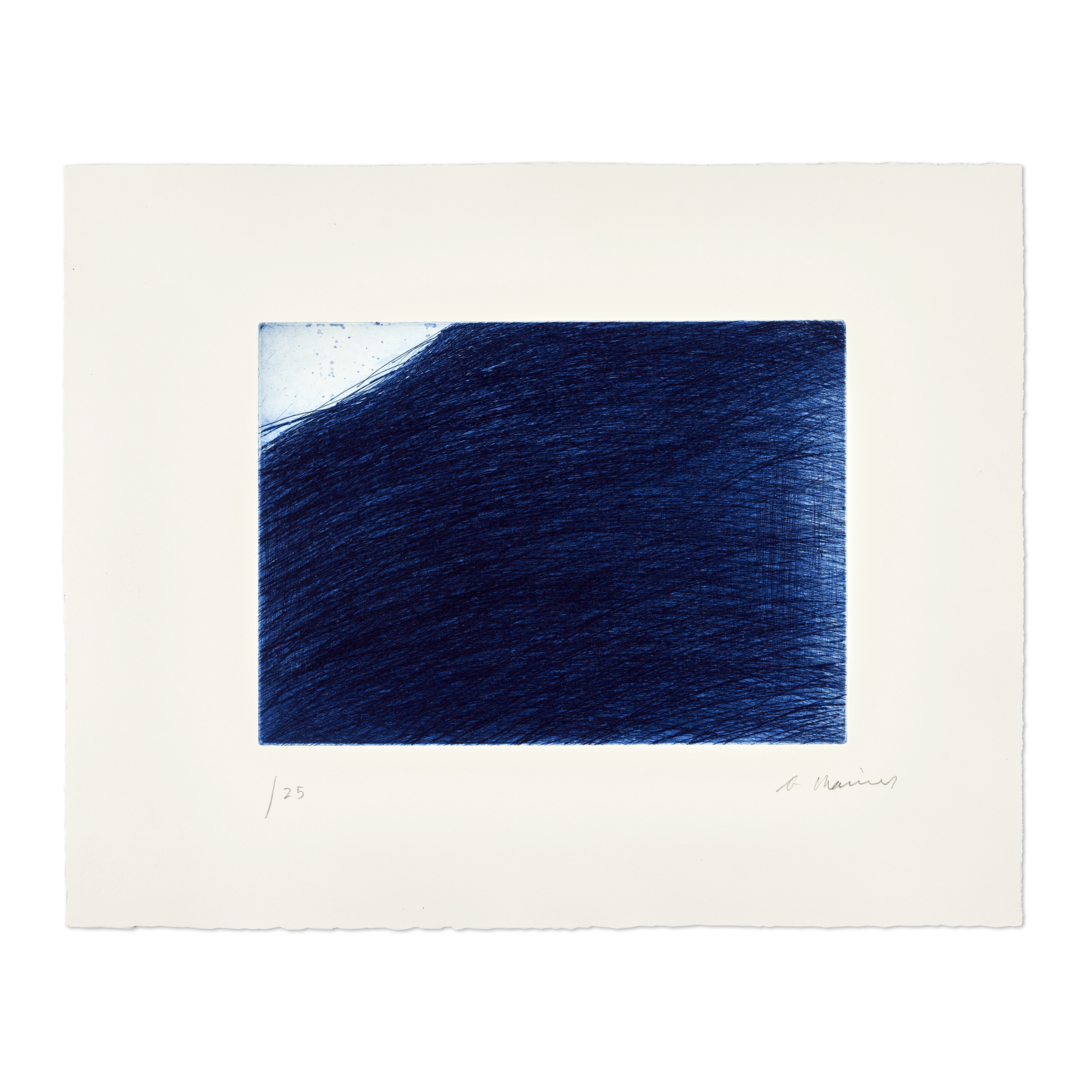 Mar Azul by Arnulf Rainer