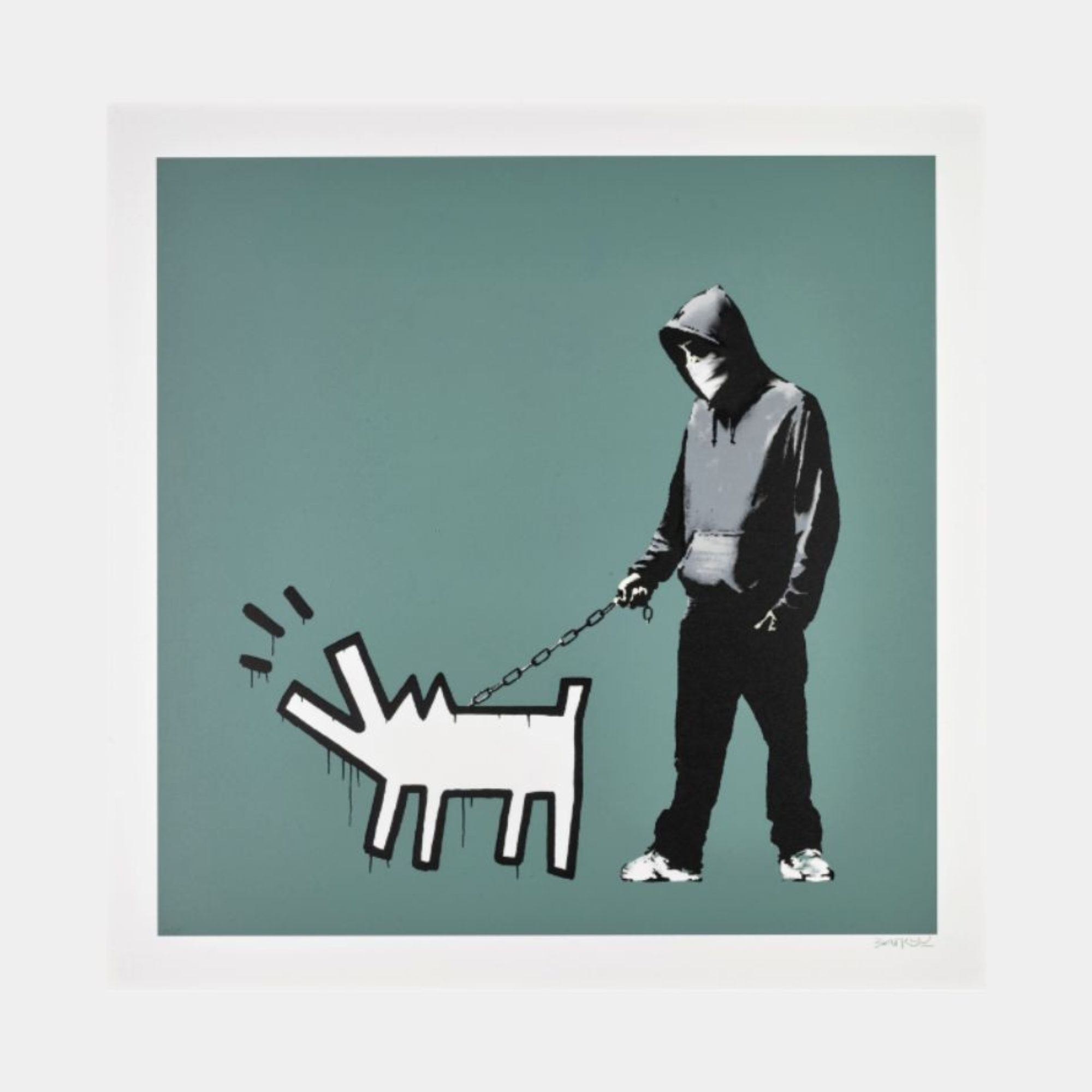 Choose Your Weapon (Slate) by Banksy