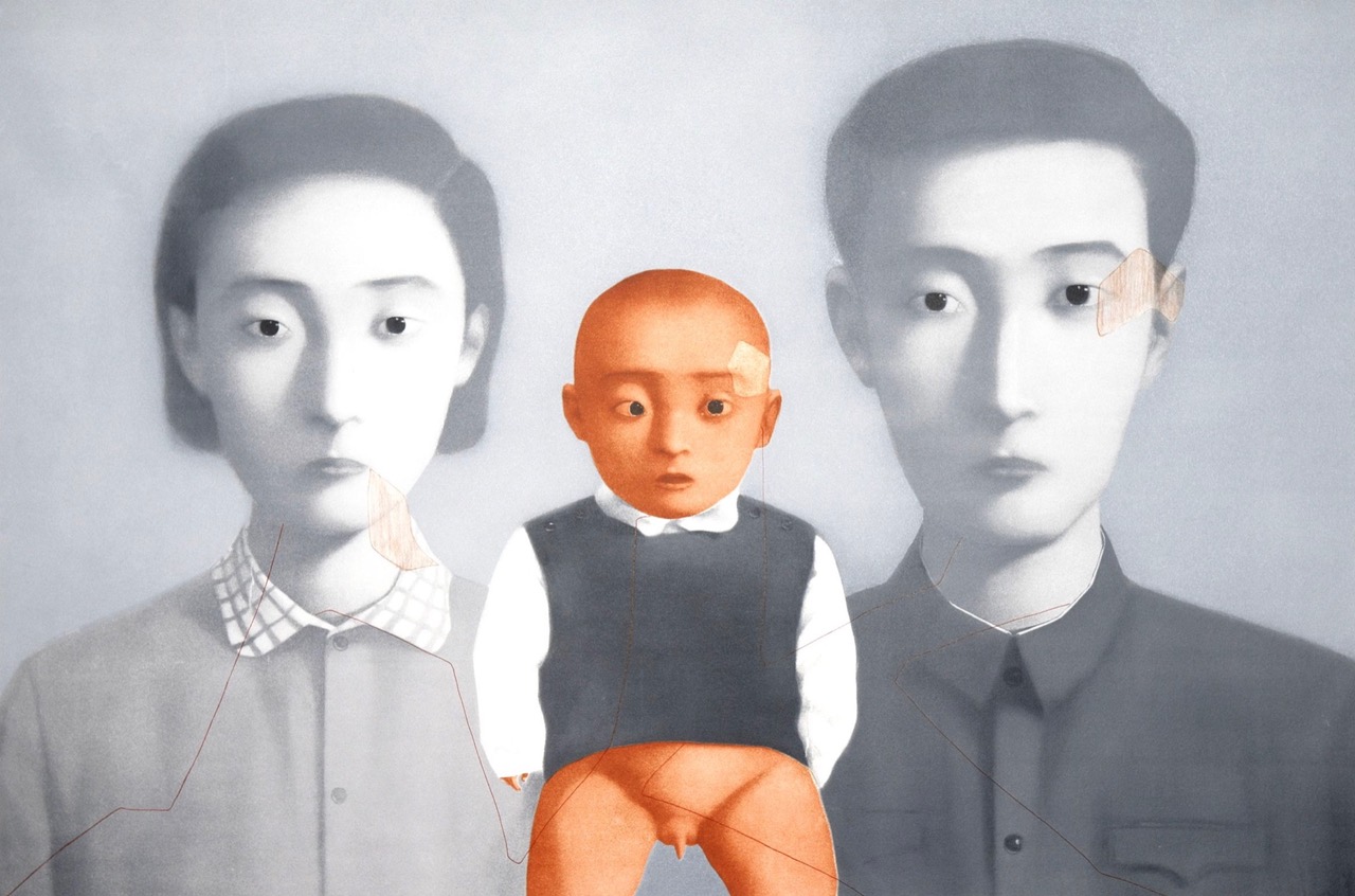 Big Family Portrait  by Zhang Xiaogang