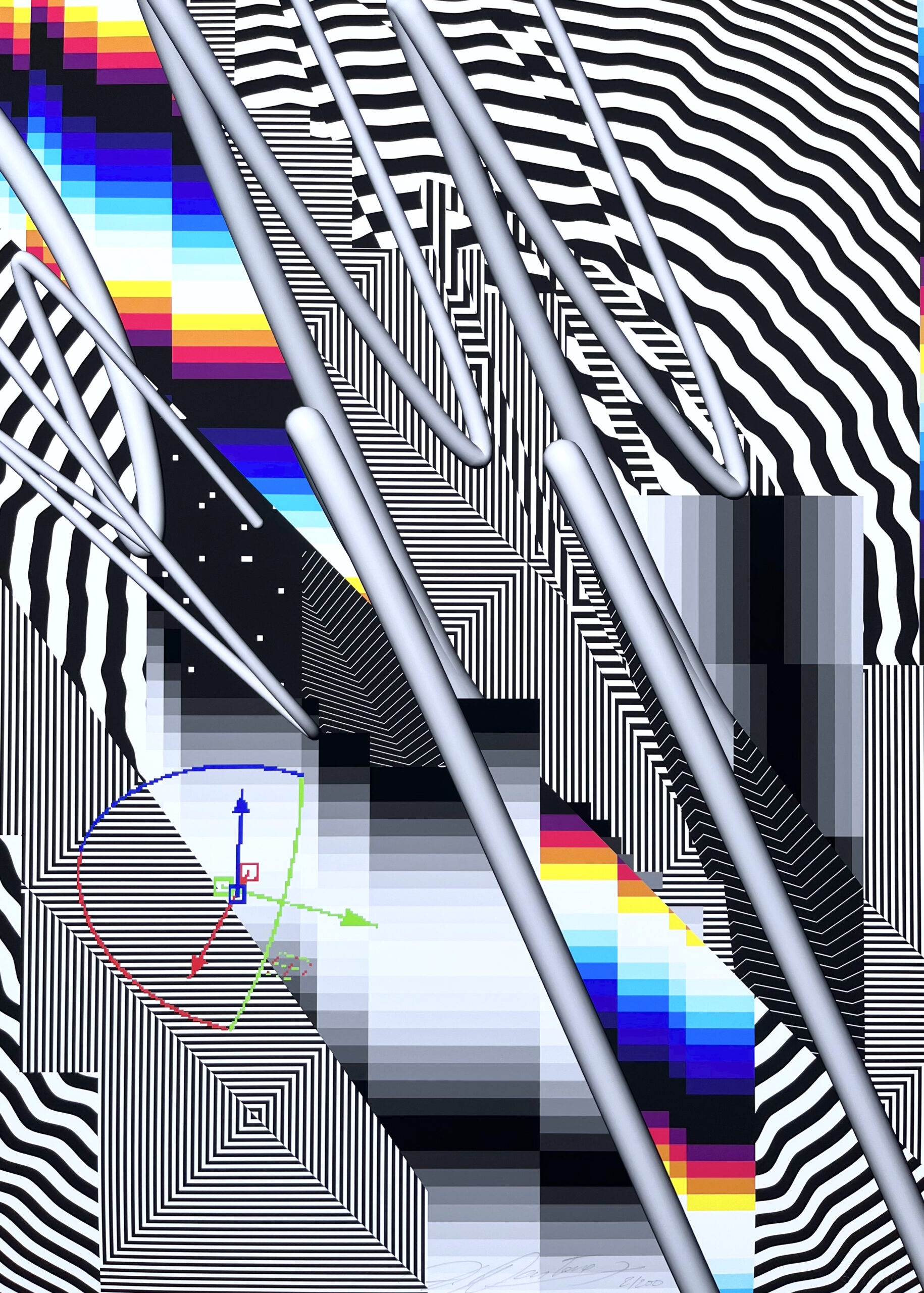 Optichromie 116P by Felipe Pantone