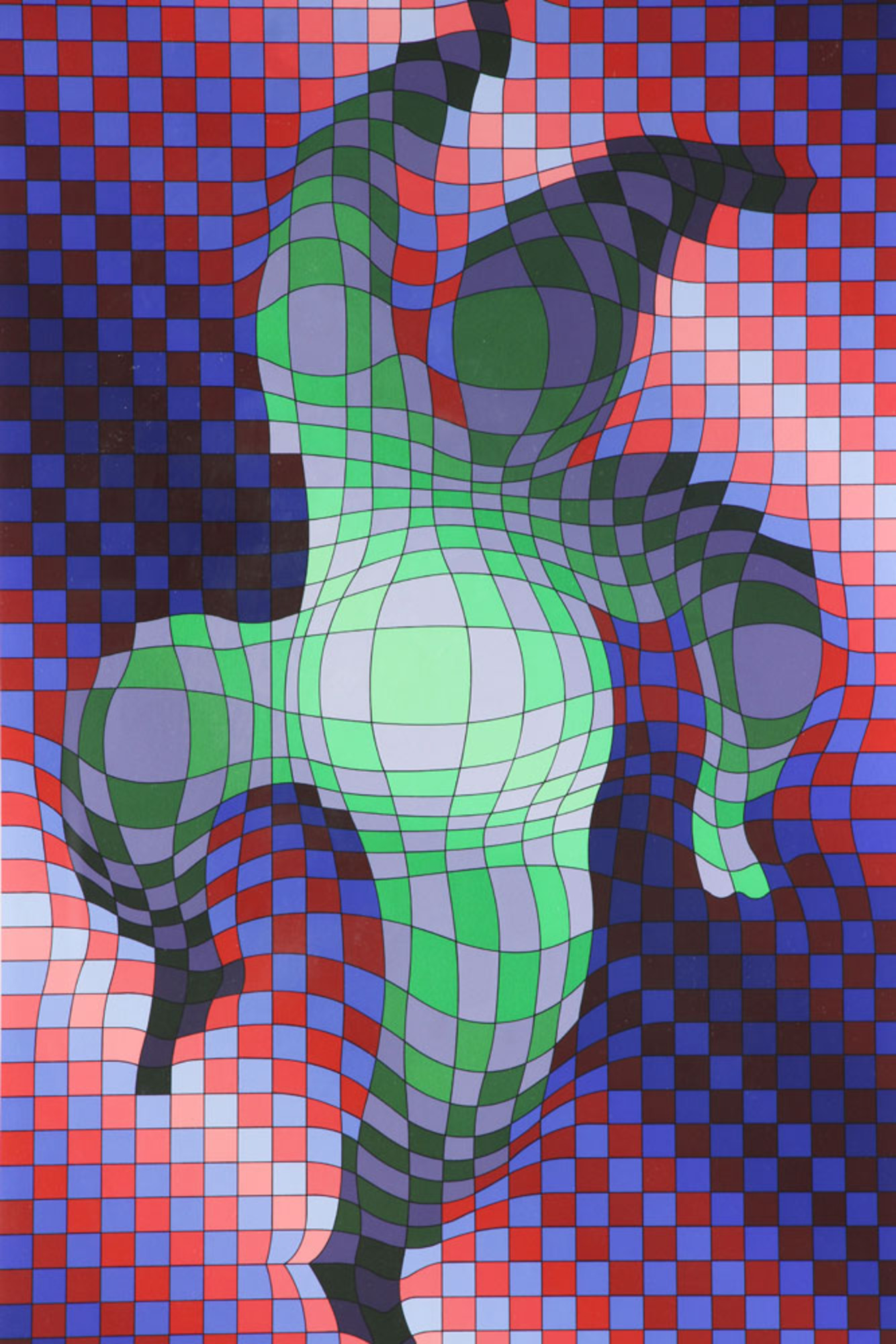 Harlequin by Victor Vasarely