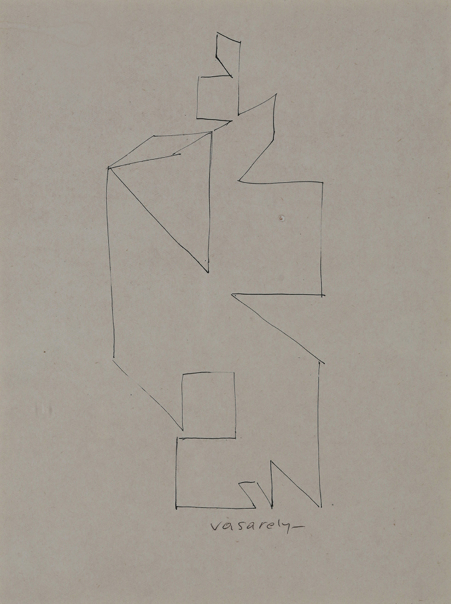 Drawing I by Victor Vasarely