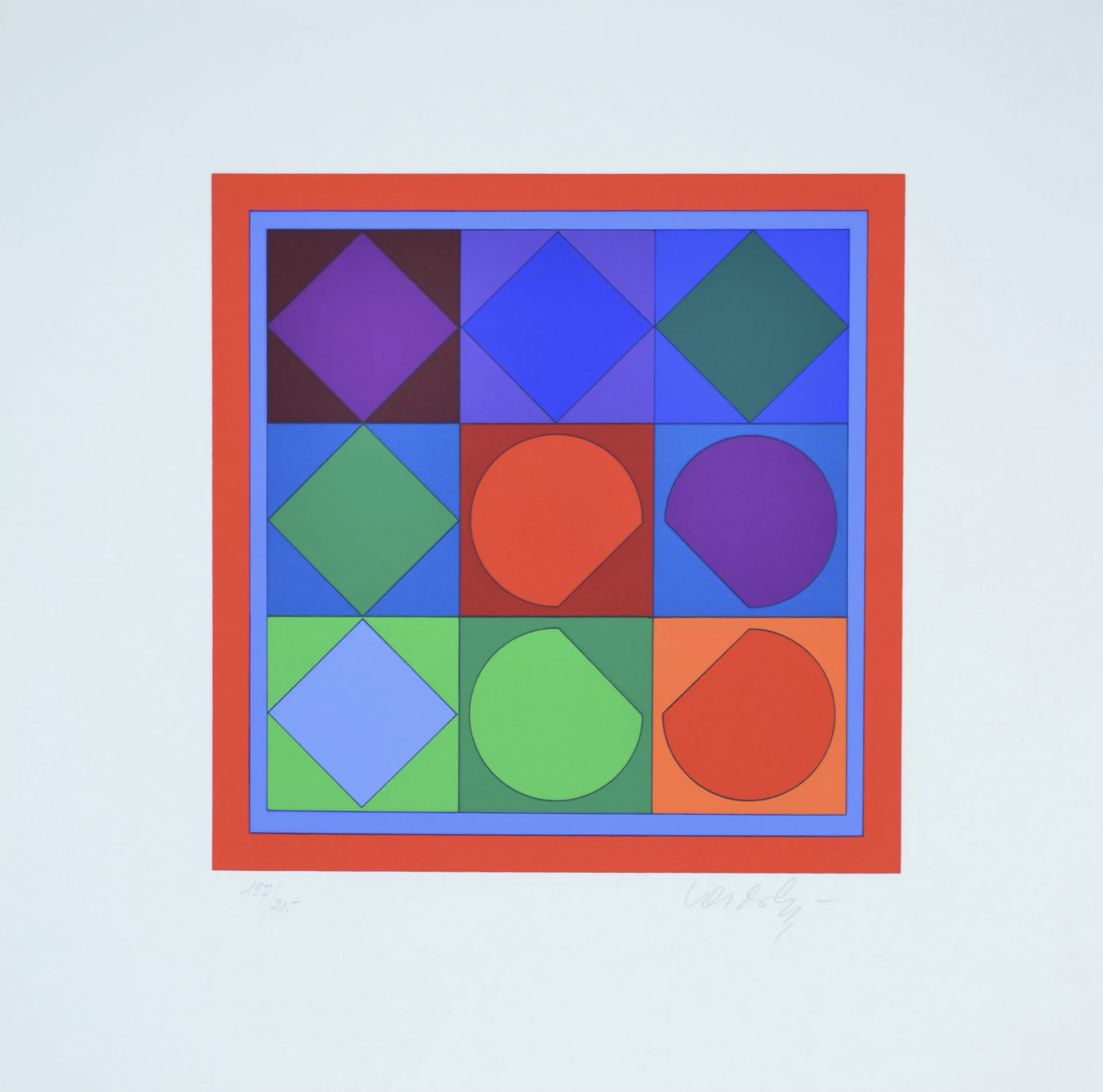 Vega by Victor Vasarely