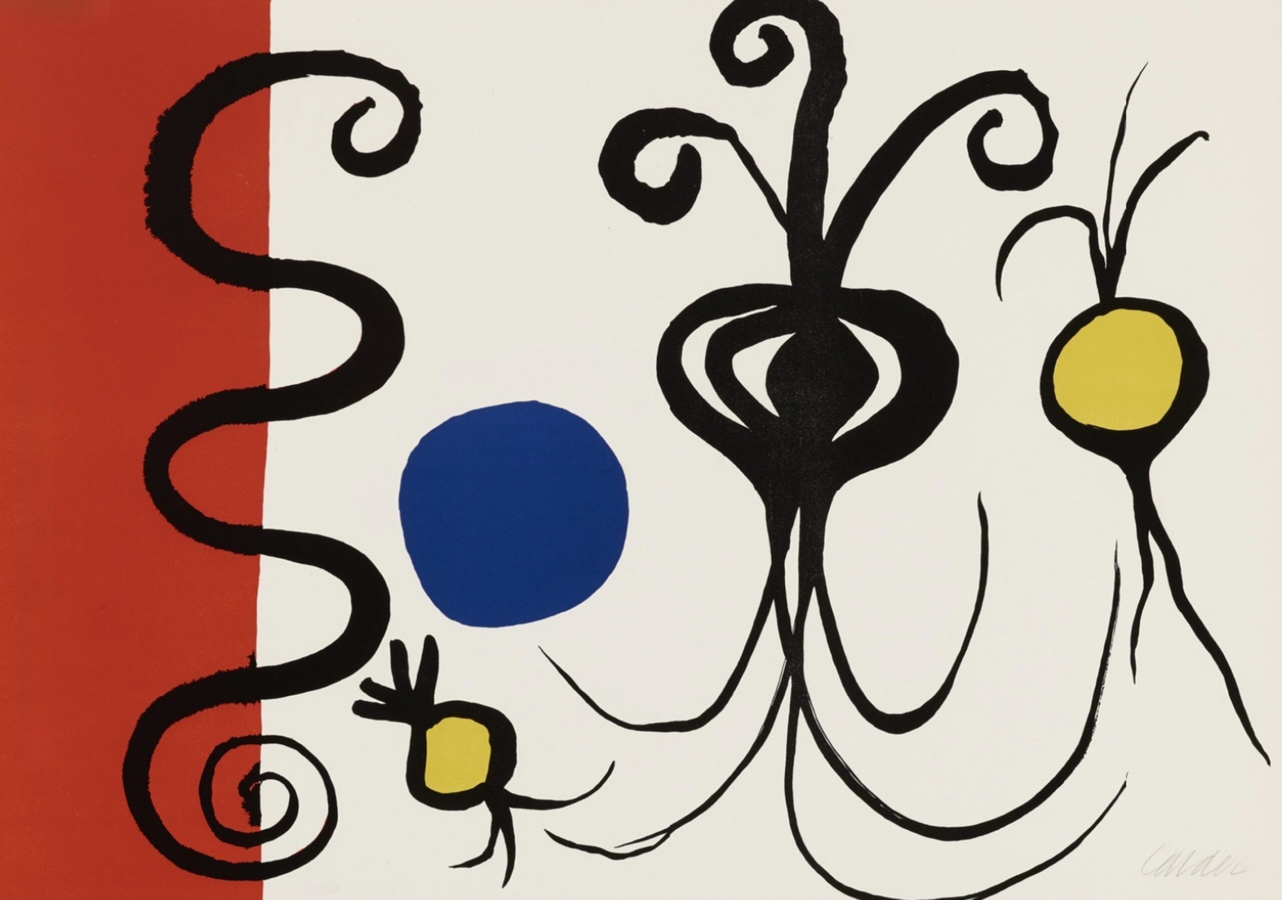 Trois Oignons by Alexander Calder