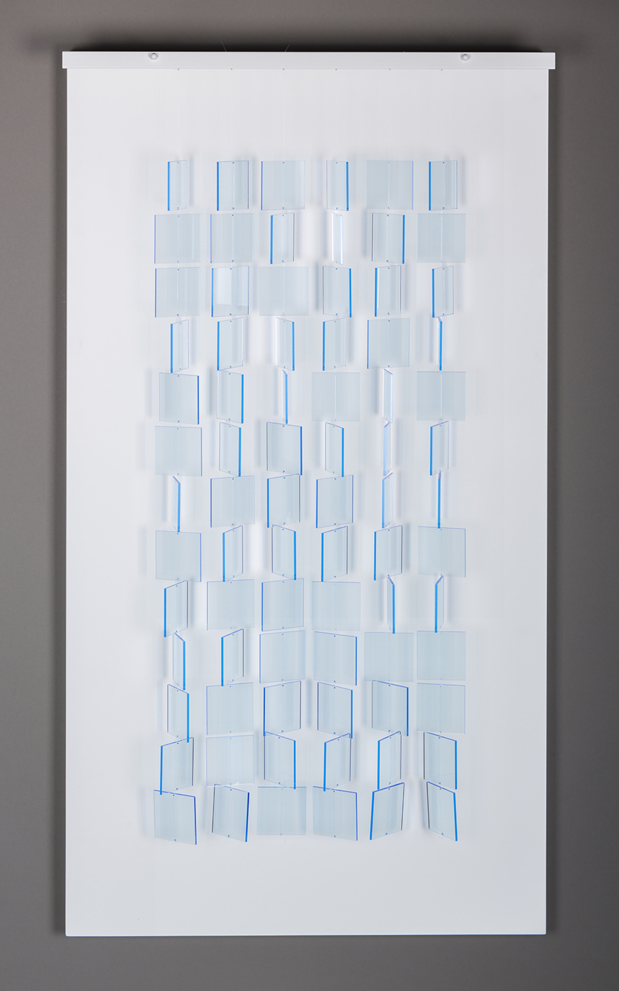 Mobile Translucide Bleu by Julio Le Parc