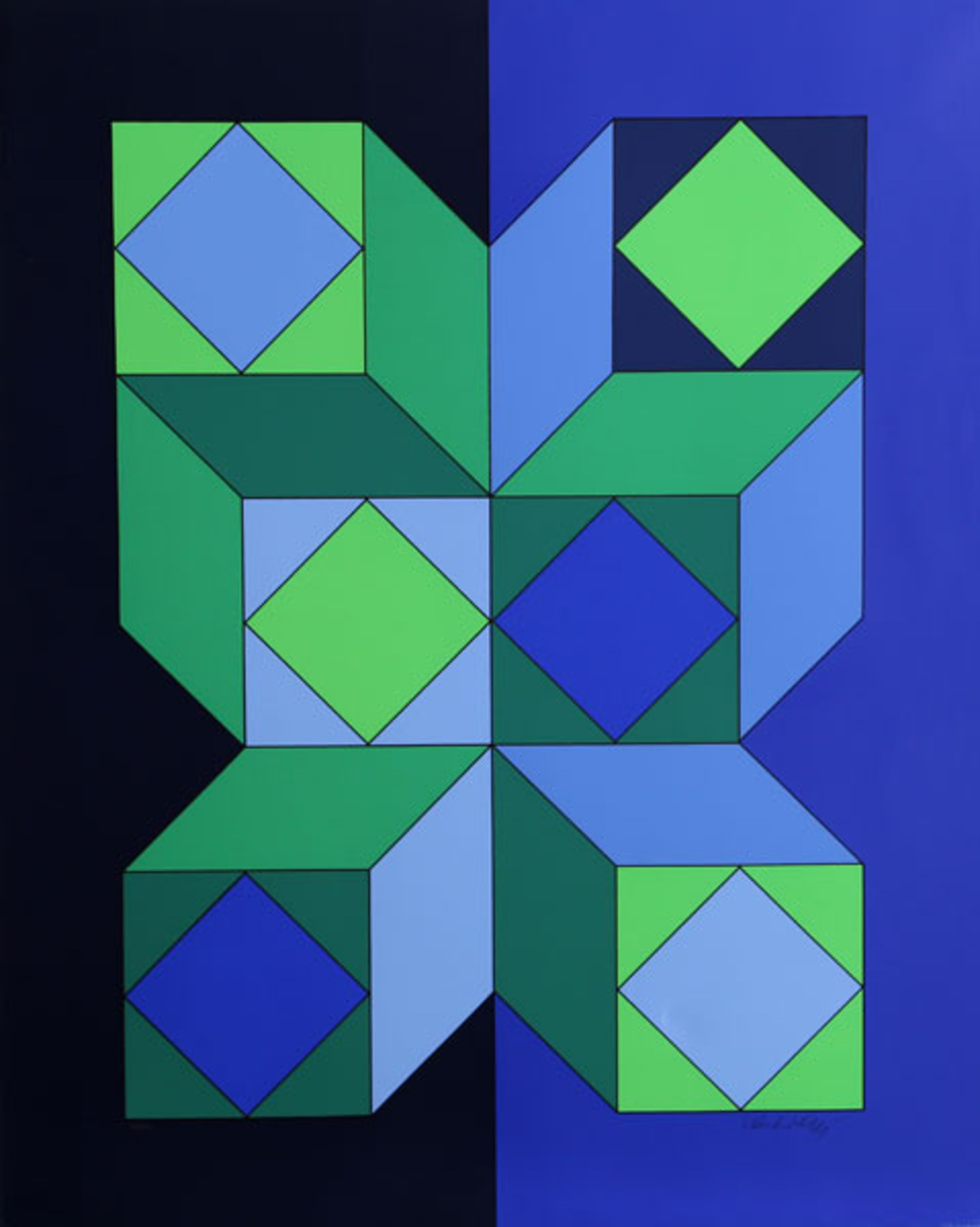 Vy-29-c by Victor Vasarely